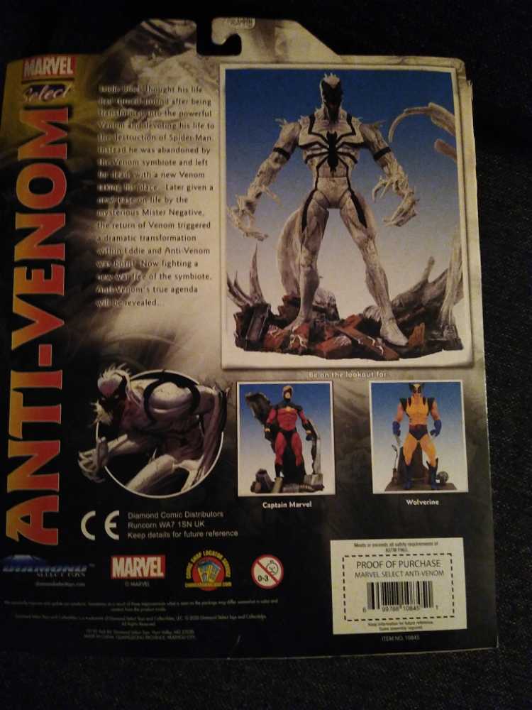 Marvel Select: Anti-Venom - Diamond Select (Marvel Select) action figure collectible [Barcode 699788108451] - Main Image 3