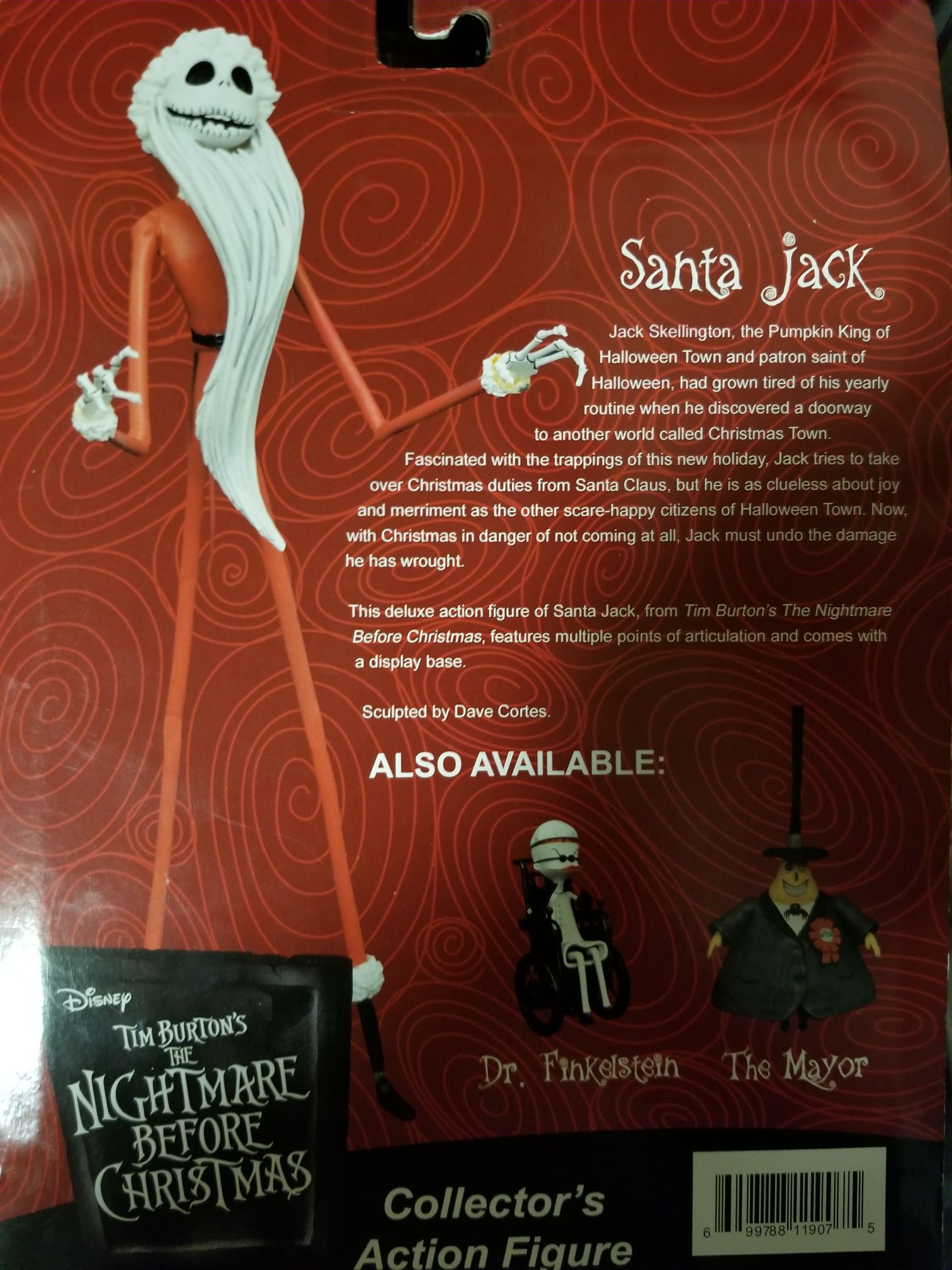 Santa Jack - Diamond Select Toys (The Nightmare Before Christmas) action figure collectible [Barcode 699788119075] - Main Image 2