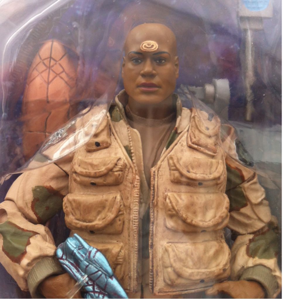 (Desert Combat) Teal’c - Diamond Select (Stargate SG 1) (Stargate SG 1) action figure collectible [Barcode 699788130179] - Main Image 2