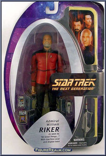 Admiral William Riker - Diamond Select (Star Trek) (Star Trek) action figure collectible [Barcode 699788175170] - Main Image 1