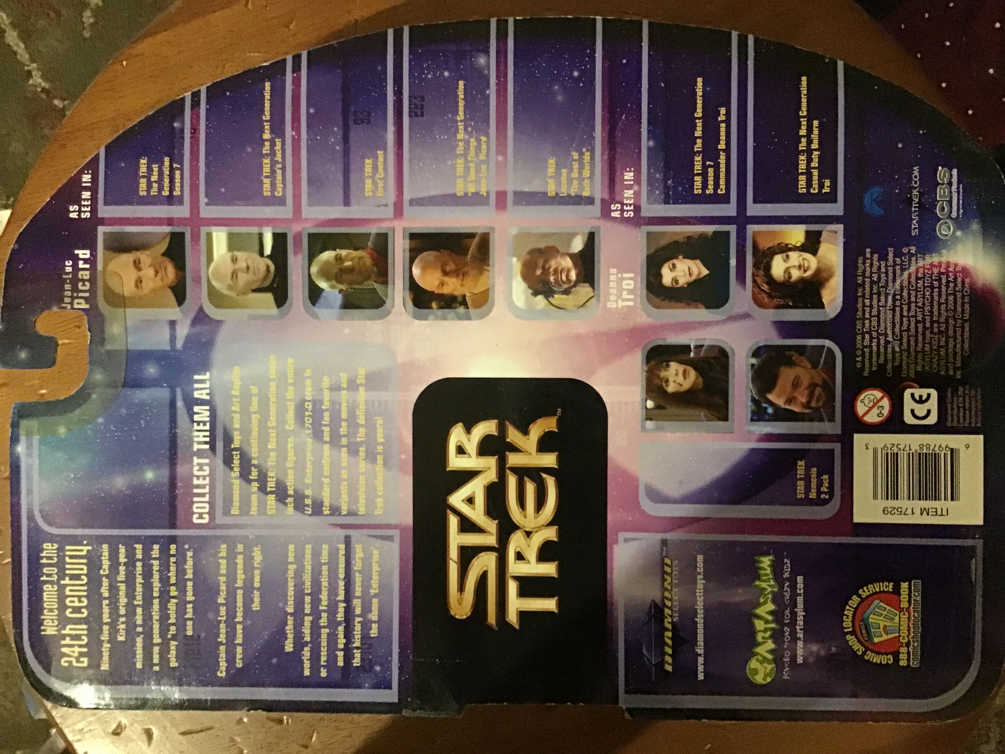 Locutus - Diamond Select (Star Trek) (Star Trek - The Next Generation) action figure collectible [Barcode 699788175293] - Main Image 3