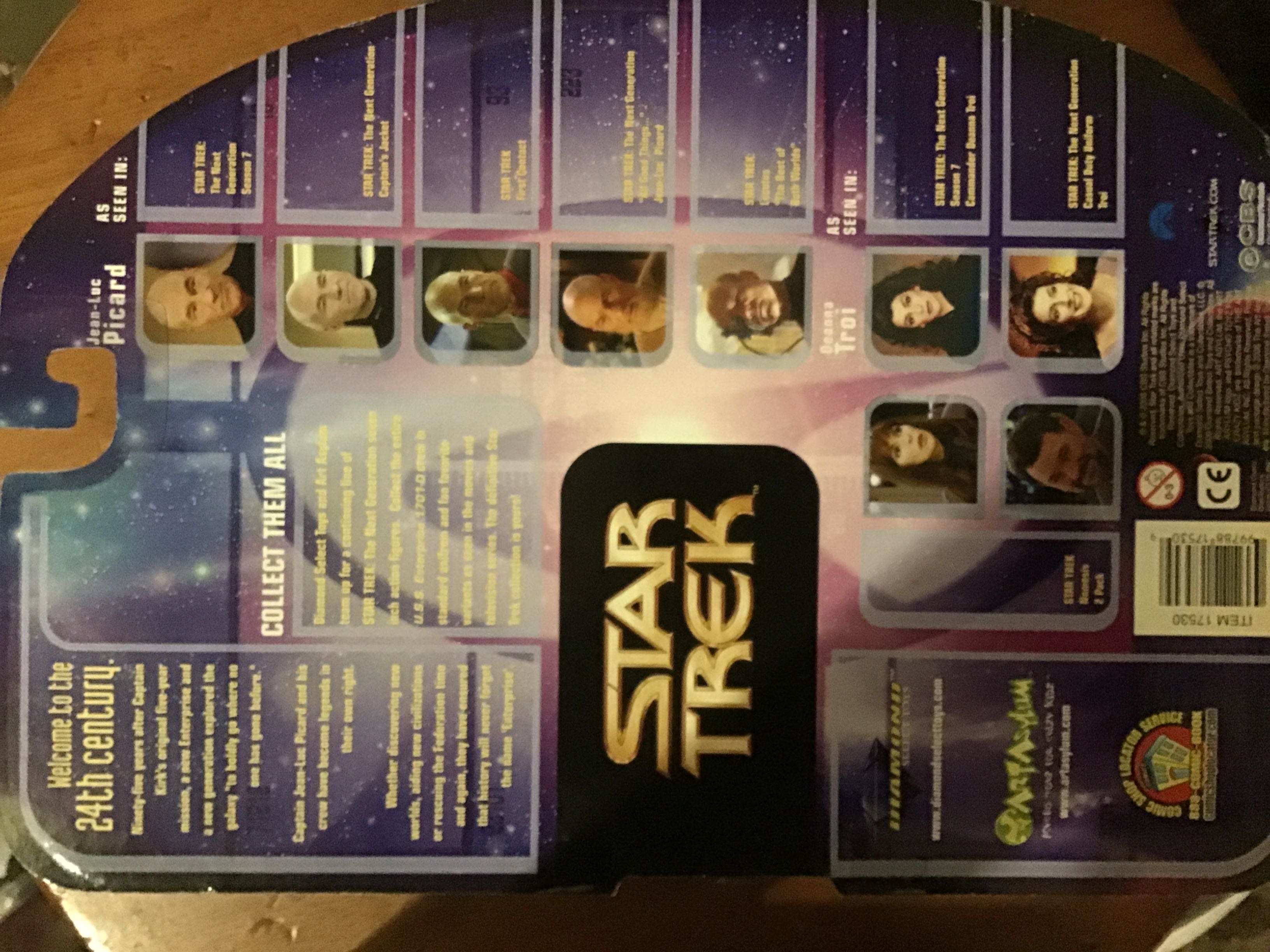 Captain Picard First Contact - Diamond Select (Star Trek) (Star Trek - The Next Generation) action figure collectible [Barcode 699788175309] - Main Image 4