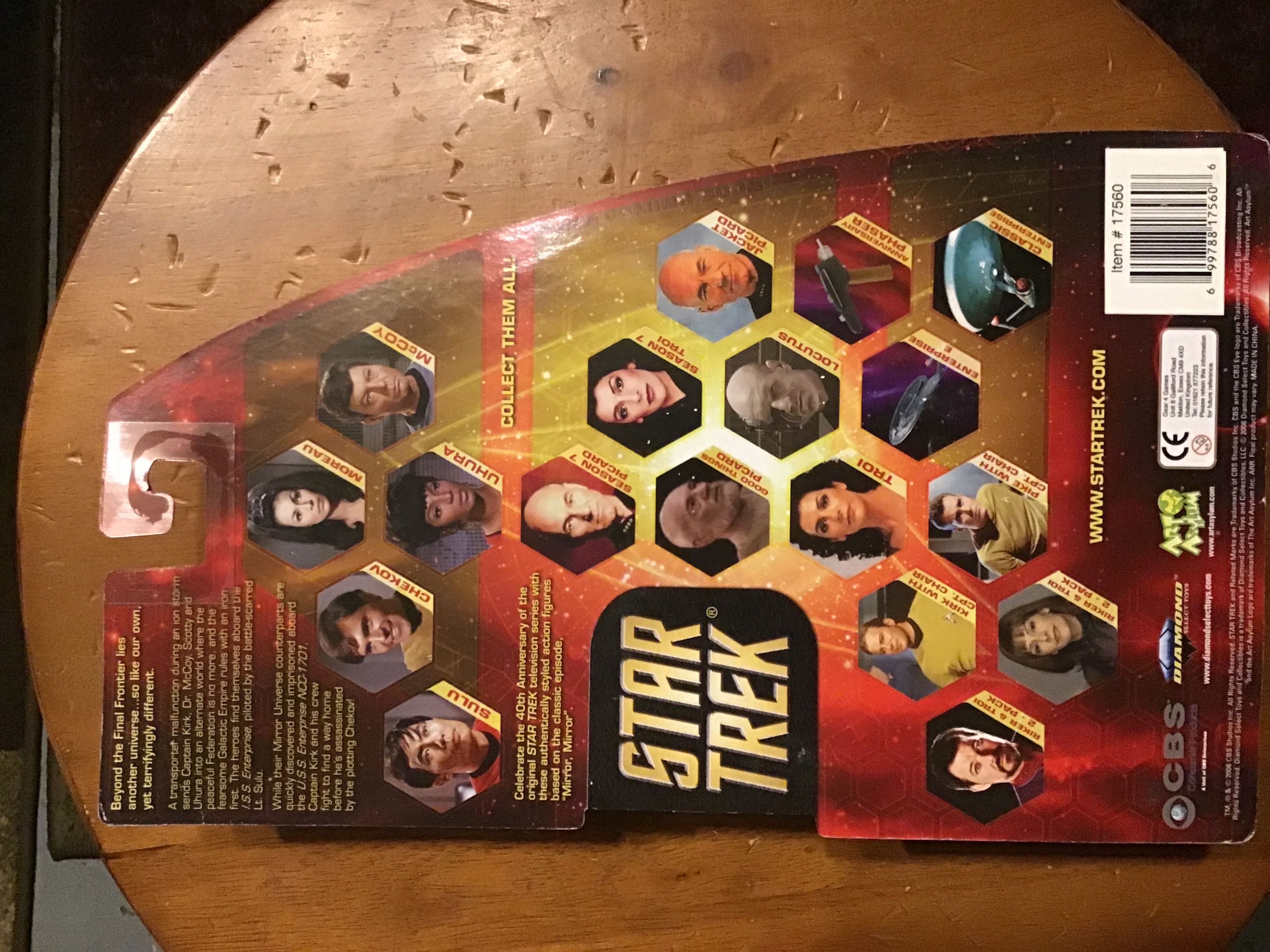 Mirror Sulu - Star Trek: The Original Series - Art Asylum (Star Trek) (Star Trek) action figure collectible [Barcode 699788175606] - Main Image 4