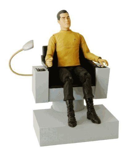 Captain Pike & Command Chair - Art Asylum / Diamond Select (Star Trek) action figure collectible [Barcode 699788175651] - Main Image 2