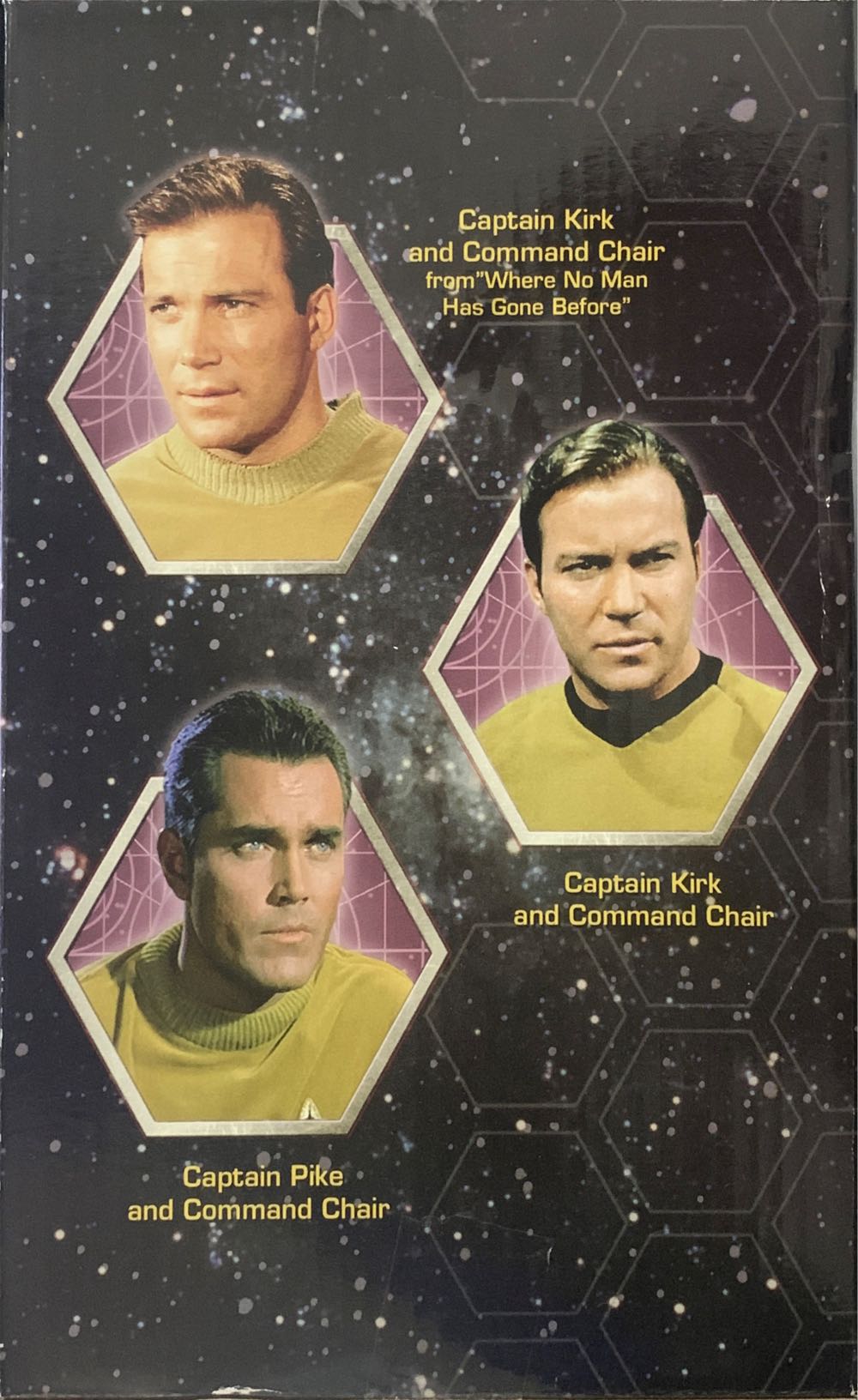 Captain Pike & Command Chair - Art Asylum / Diamond Select (Star Trek) action figure collectible [Barcode 699788175651] - Main Image 4