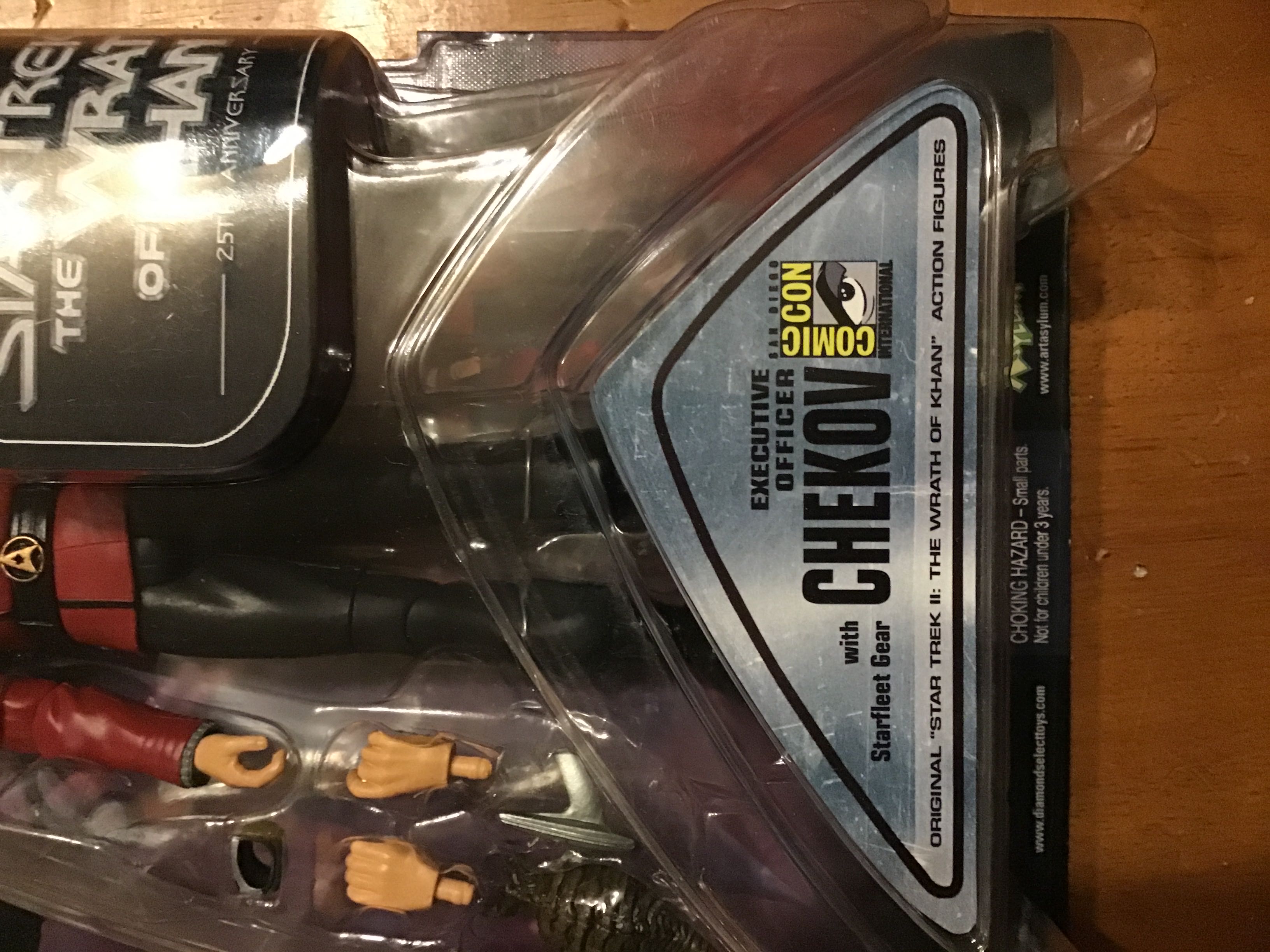 Star Trek - Hifrom 699728 Carburetor Fuel Shut Off Solenoid Replacement For Parts - Art Asylum (Star Trek) (Classic Star Trek Movie Series) action figure collectible [Barcode 699788176566] - Main Image 3