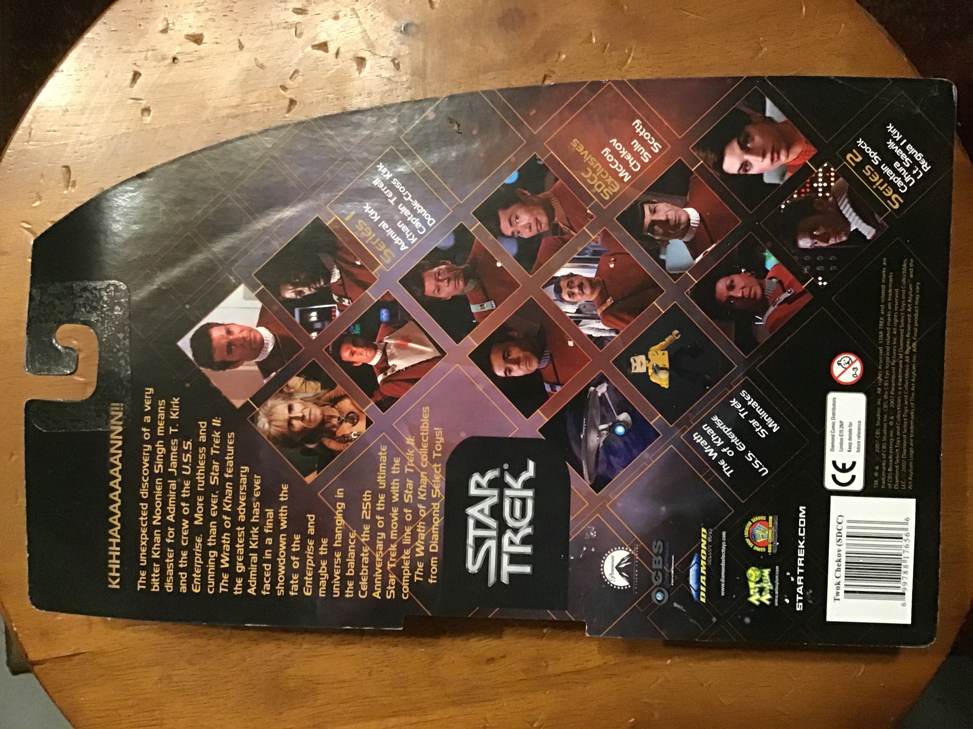 Star Trek - Hifrom 699728 Carburetor Fuel Shut Off Solenoid Replacement For Parts - Art Asylum (Star Trek) (Classic Star Trek Movie Series) action figure collectible [Barcode 699788176566] - Main Image 4