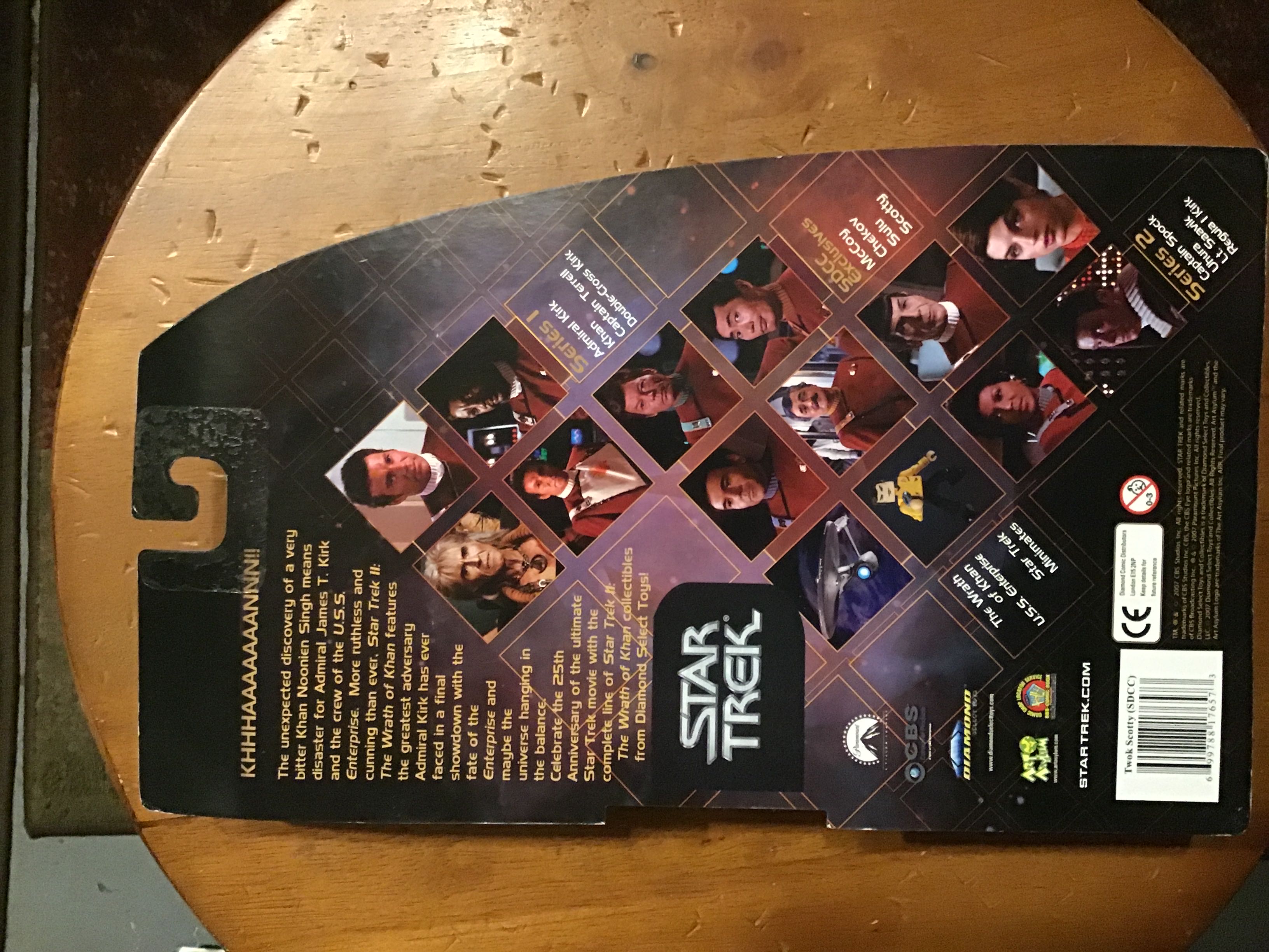 Montgomery “Scotty” Scott - Art Asylum (Star Trek II The Wrath Of Khan) action figure collectible [Barcode 699788176573] - Main Image 4