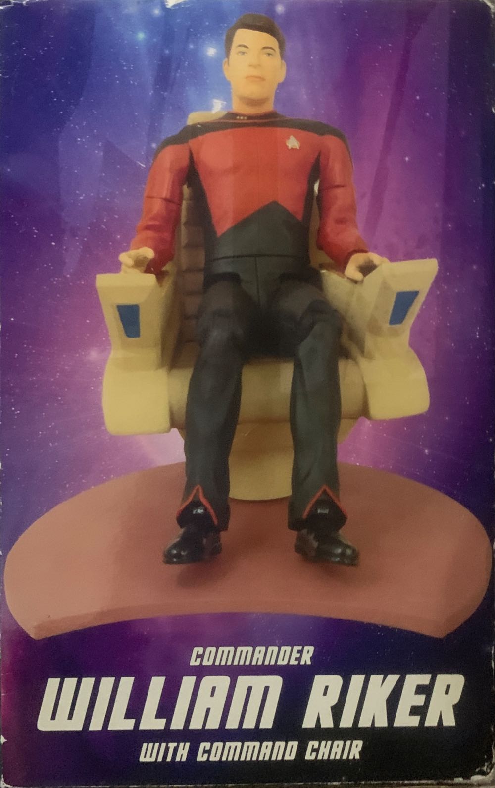Riker In Chair - Art Asylum / Diamond Select (Star Trek Deluxe) action figure collectible [Barcode 699788176917] - Main Image 3