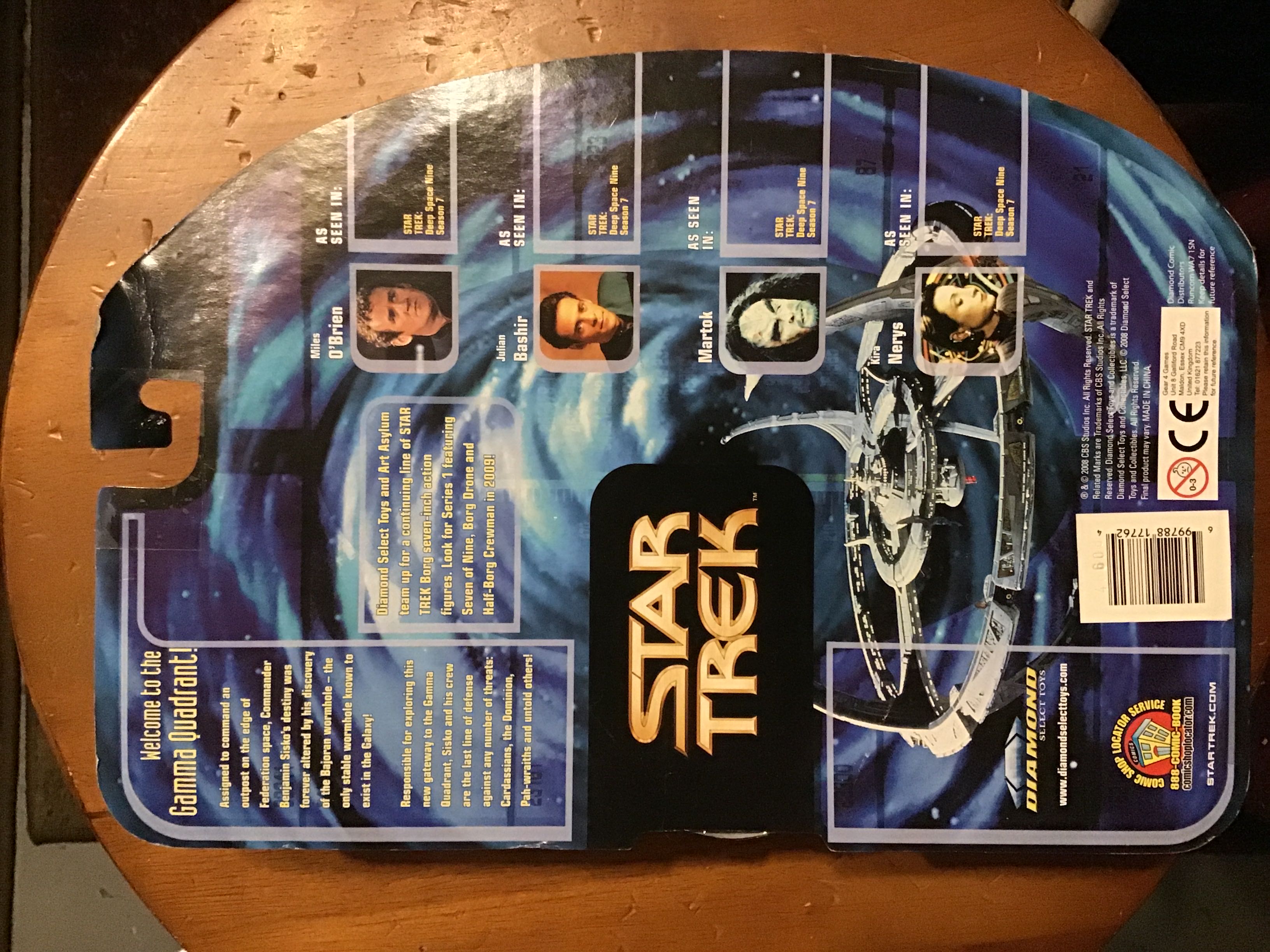 General Martok - Diamond Select (Star Trek) (Star Trek Deep Space Nine) action figure collectible [Barcode 699788177624] - Main Image 3