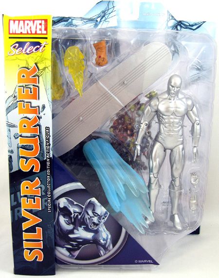 Silver Surfer, The - Norrin Radd - Diamond Select Toys (Marvel Select) action figure collectible [Barcode 699788178911] - Main Image 2