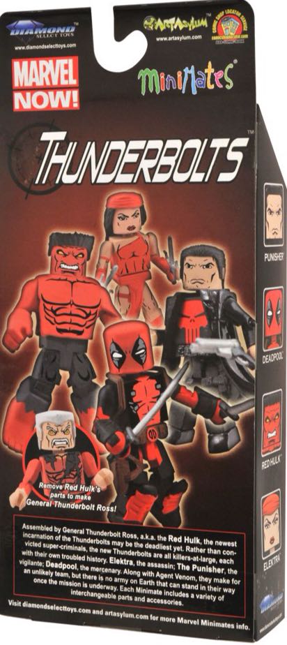 MiniMates Thunderbolts - Diamond Select Toys (MARVEL) action figure collectible [Barcode 699788179031] - Main Image 2