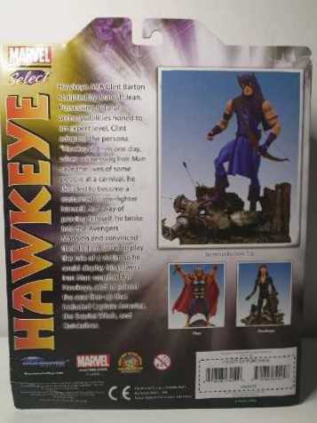 Marvel Select Hawkeye  - Diamond Select (Marvel Select) action figure collectible [Barcode 699788179109] - Main Image 4