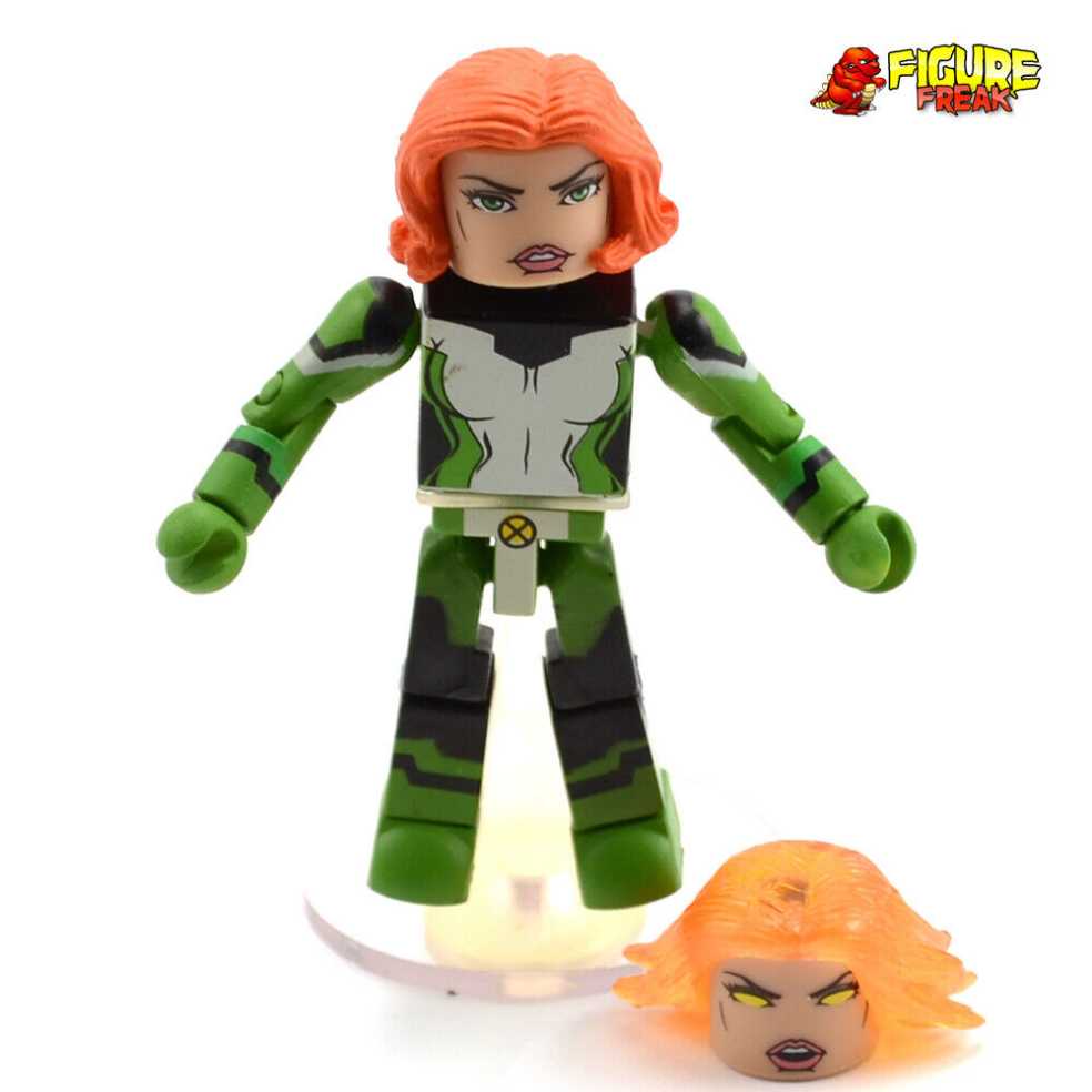 Cyclops & Marvel Girl - Art Asylum (MiniMates) action figure collectible [Barcode 699788179765] - Main Image 3