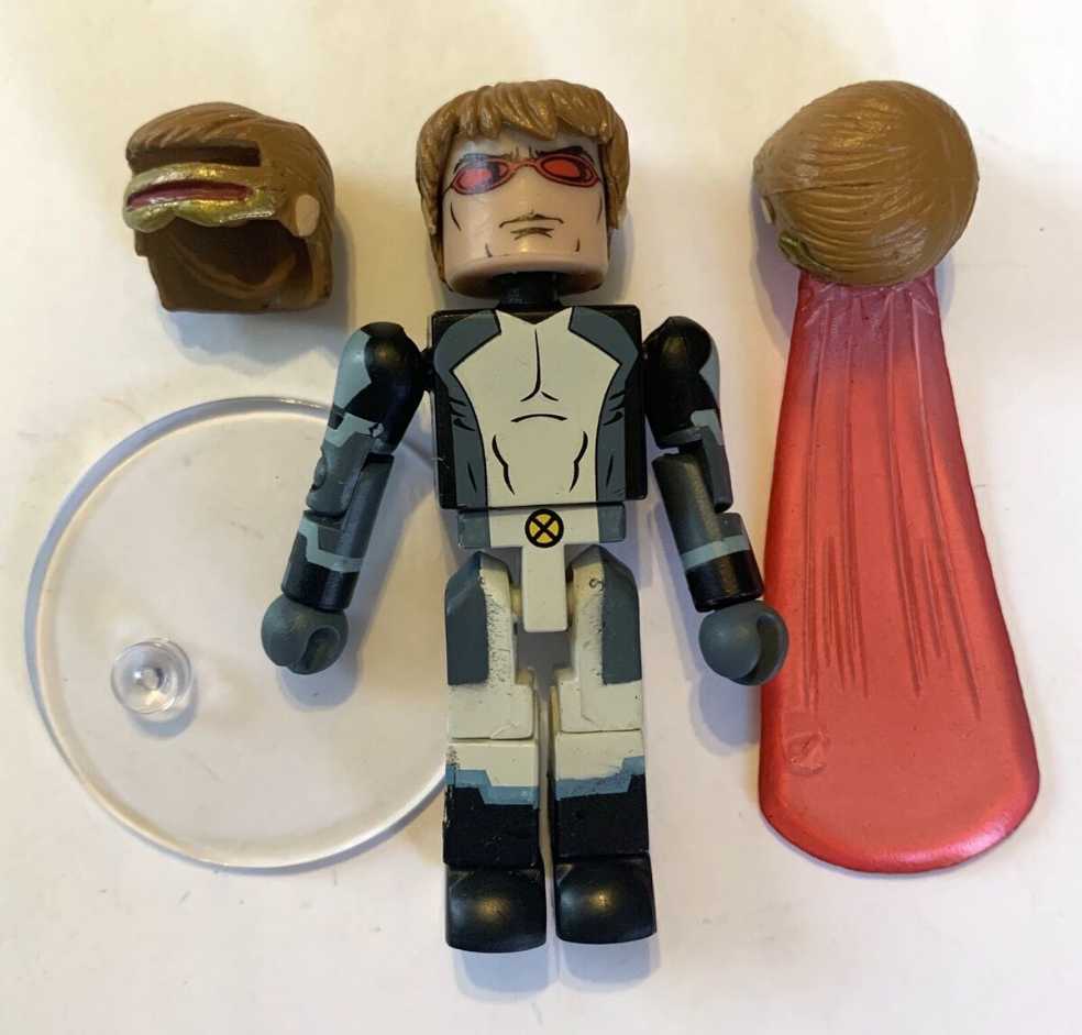 Cyclops & Marvel Girl - Art Asylum (MiniMates) action figure collectible [Barcode 699788179765] - Main Image 4