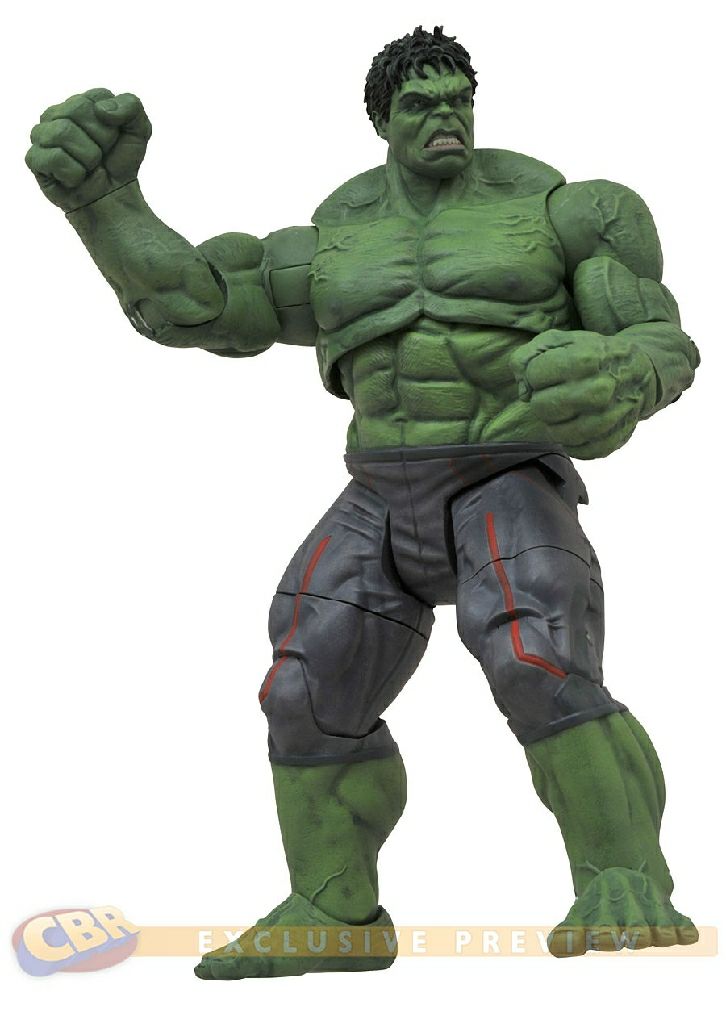 Hulk - Marvel Select (Diamond Select) (MCU (Avengers - Hulk)) action figure collectible [Barcode 699788180860] - Main Image 2