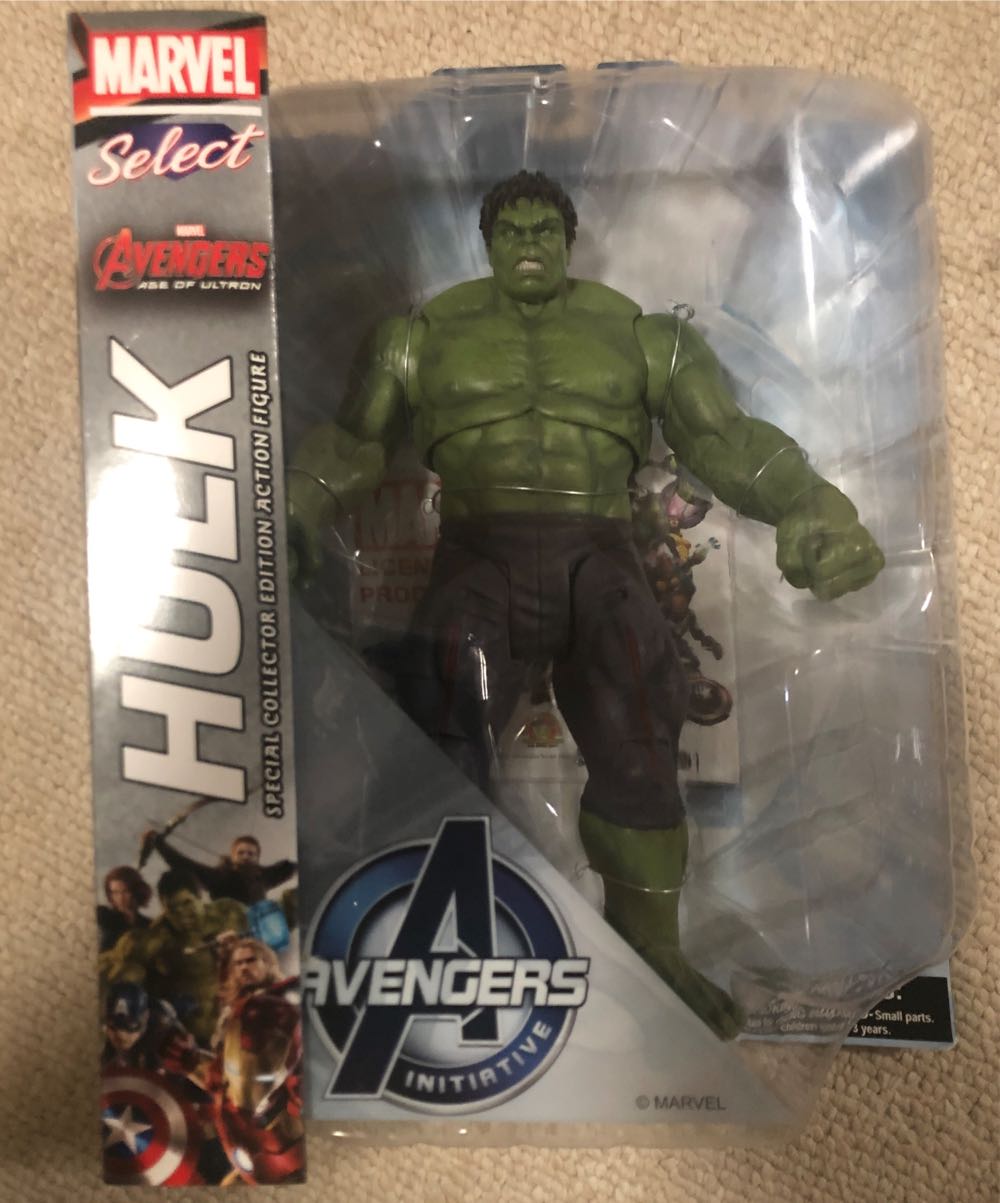 Hulk - Marvel Select (Diamond Select) (MCU (Avengers - Hulk)) action figure collectible [Barcode 699788180860] - Main Image 3