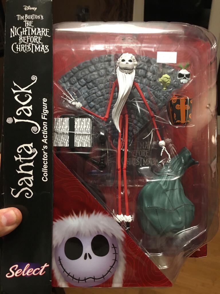 Nightmare Santa Jack Select - Diamond Select (The Nightmare Before Christmas) action figure collectible [Barcode 699788181126] - Main Image 1