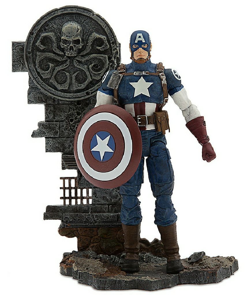 Captain America Avenging  (Marvel Salect) action figure collectible [Barcode 699788181430] - Main Image 2
