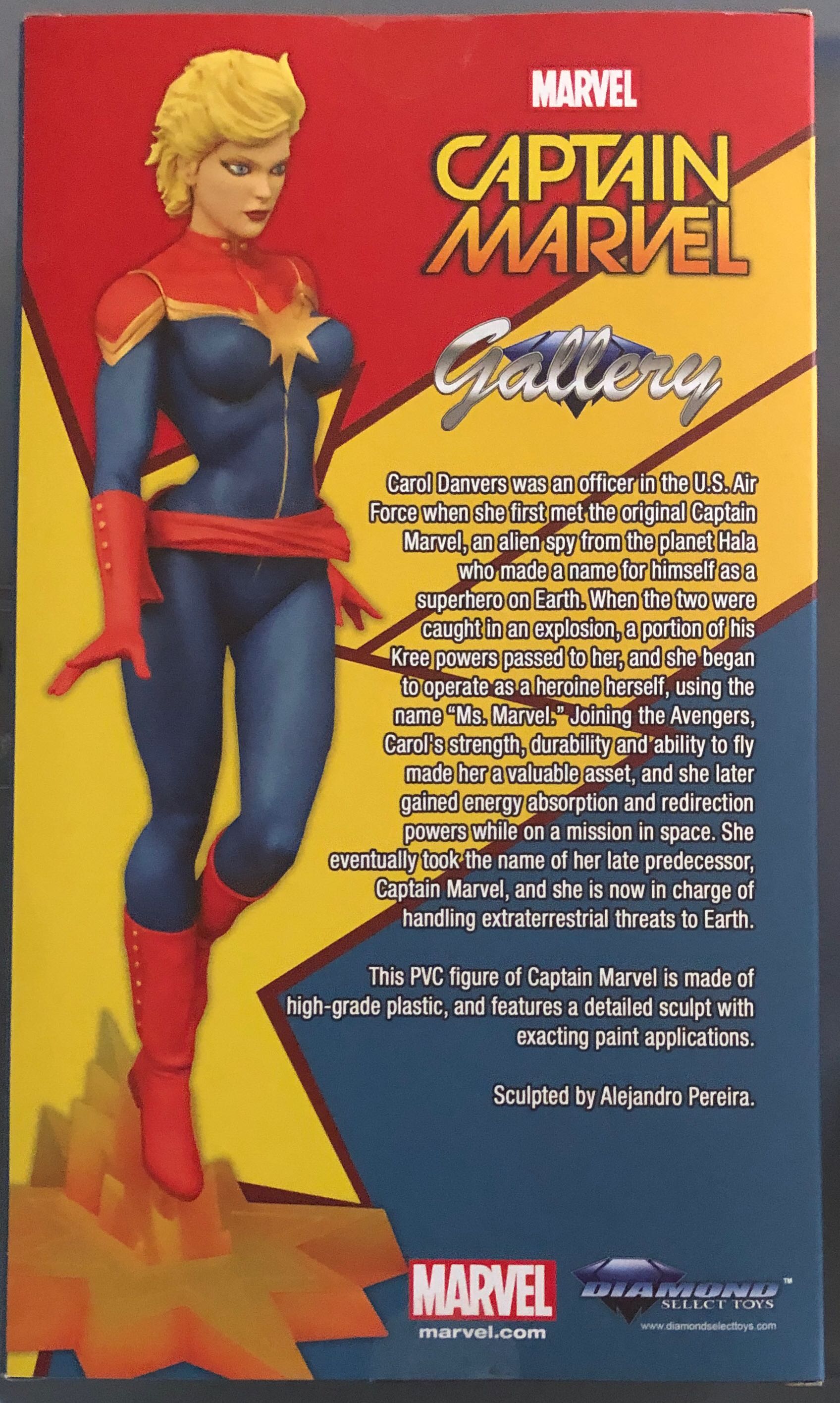 Marvel Gallery Captain Marvel - Dialond Selections (Marvel Gallery) action figure collectible [Barcode 699788181775] - Main Image 2