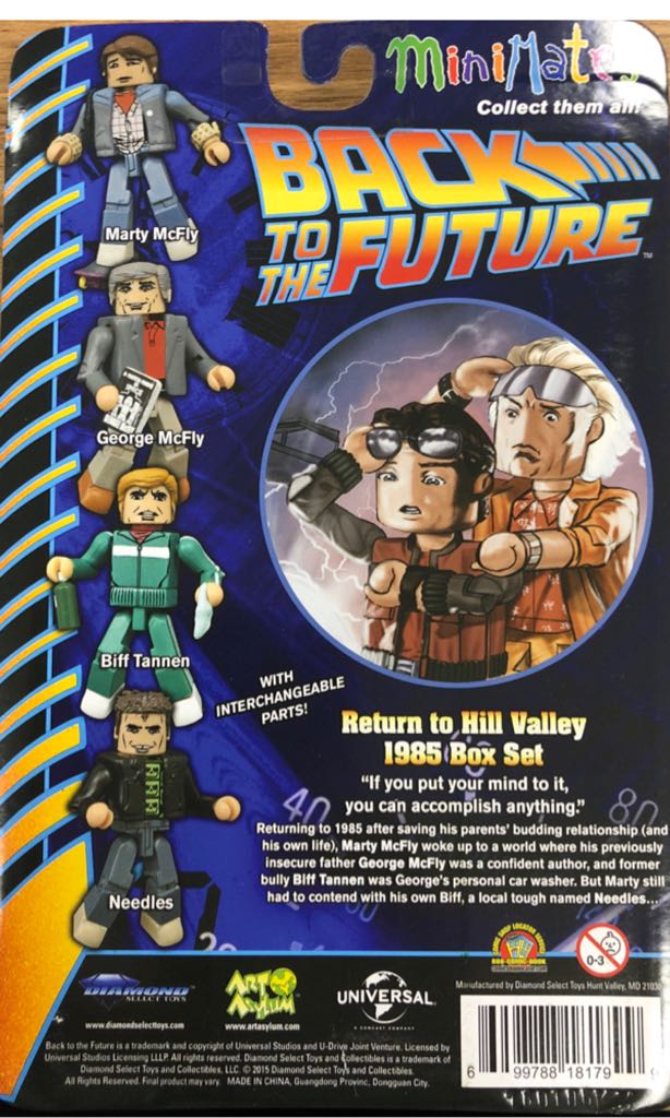 Minimates Back To The Future - Return To Hill Valley 1985 Box Set - Minimates action figure collectible [Barcode 699788181799] - Main Image 2