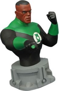 Green Lantern Resin Bust. Justice League. DC - Diamond Select (DC Justice League) action figure collectible [Barcode 699788182291] - Main Image 2