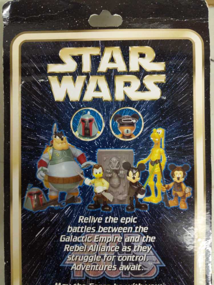 Bad Pete as Boba Fett (Star Tours Series 4)  (DISNEY: Star Tours) action figure collectible [Barcode 400017649276] - Main Image 2