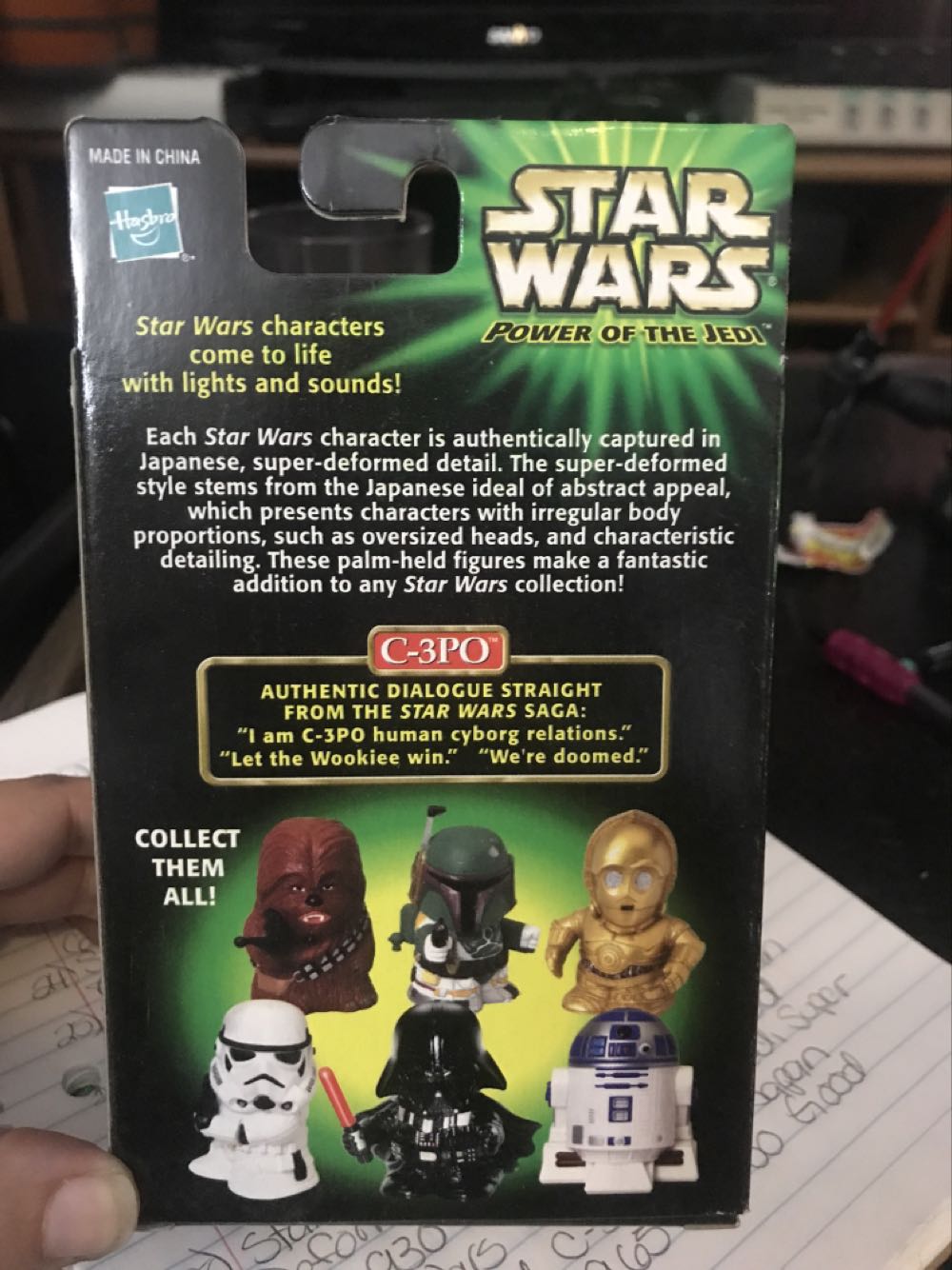 C-3PO - Hasbro (Star Wars: A New Hope) action figure collectible [Barcode 076930261965] - Main Image 3