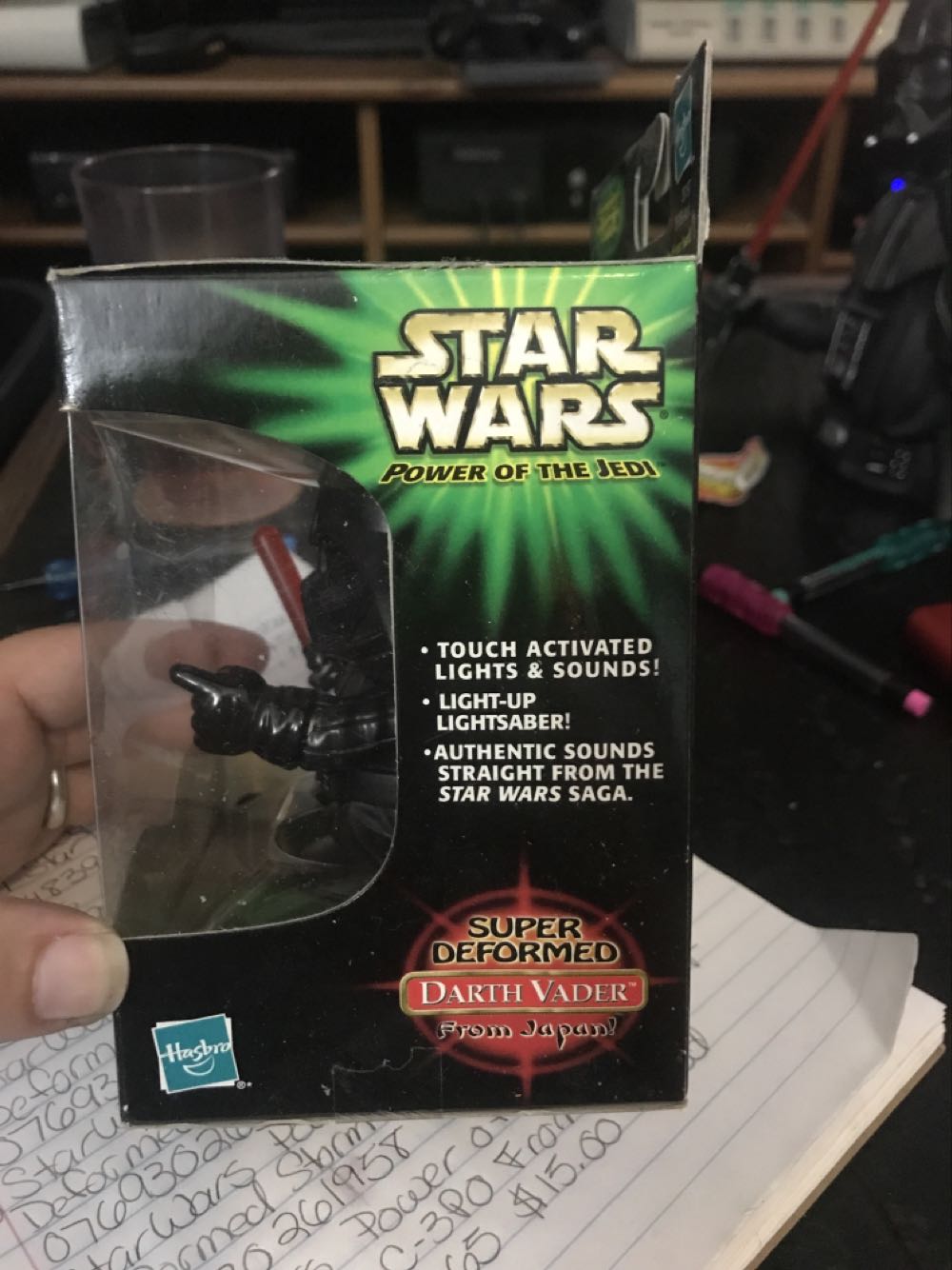 Darth Vader - Hasbro (Star Wars: Super Deformed) action figure collectible [Barcode 076930261972] - Main Image 2