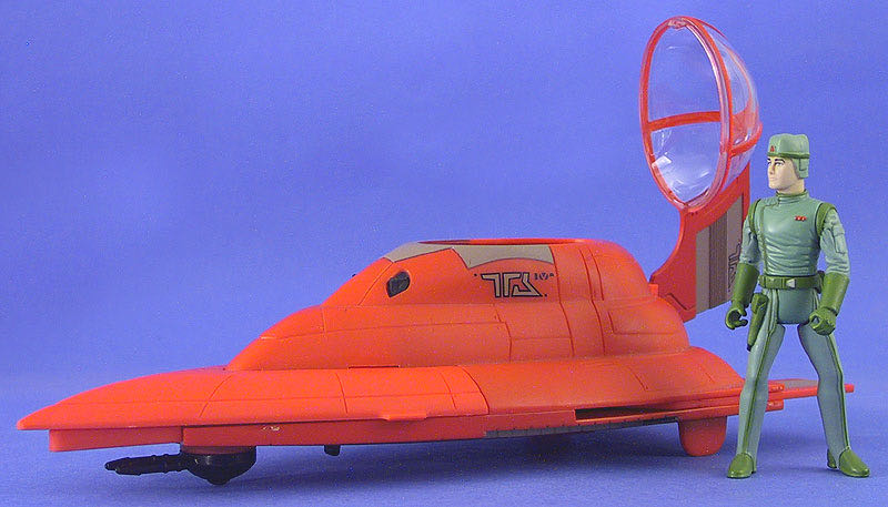 Cloud Car w/ Firing Proton Torpedo! - Hasbro (Power Of The Force) (Vehicle) action figure collectible [Barcode 076281697864] - Main Image 4