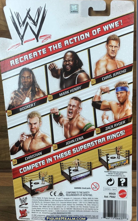 Booker T - Mattel Wwe (WWE Series 22) action figure collectible - Main Image 2