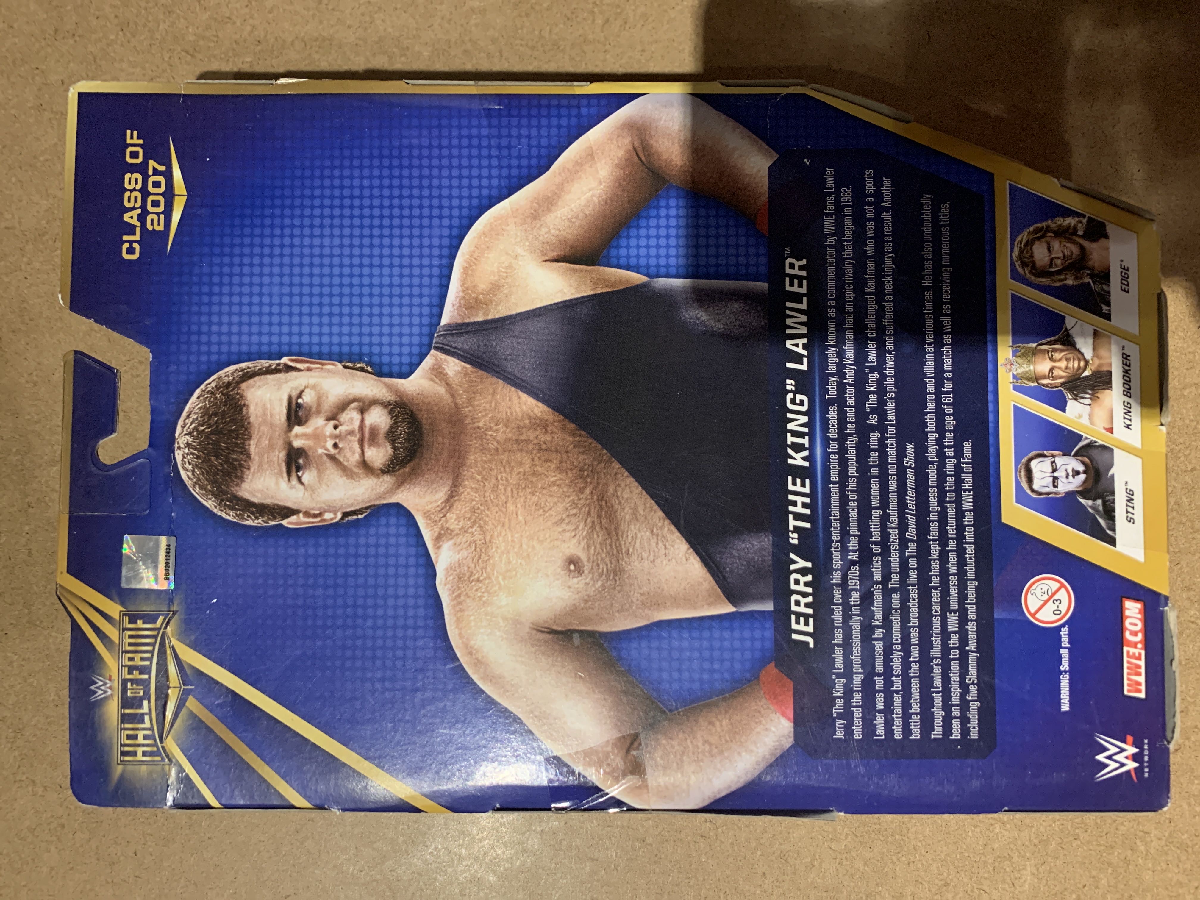 Jerry “The King” Lawler  (Hall Of Fame) action figure collectible - Main Image 2