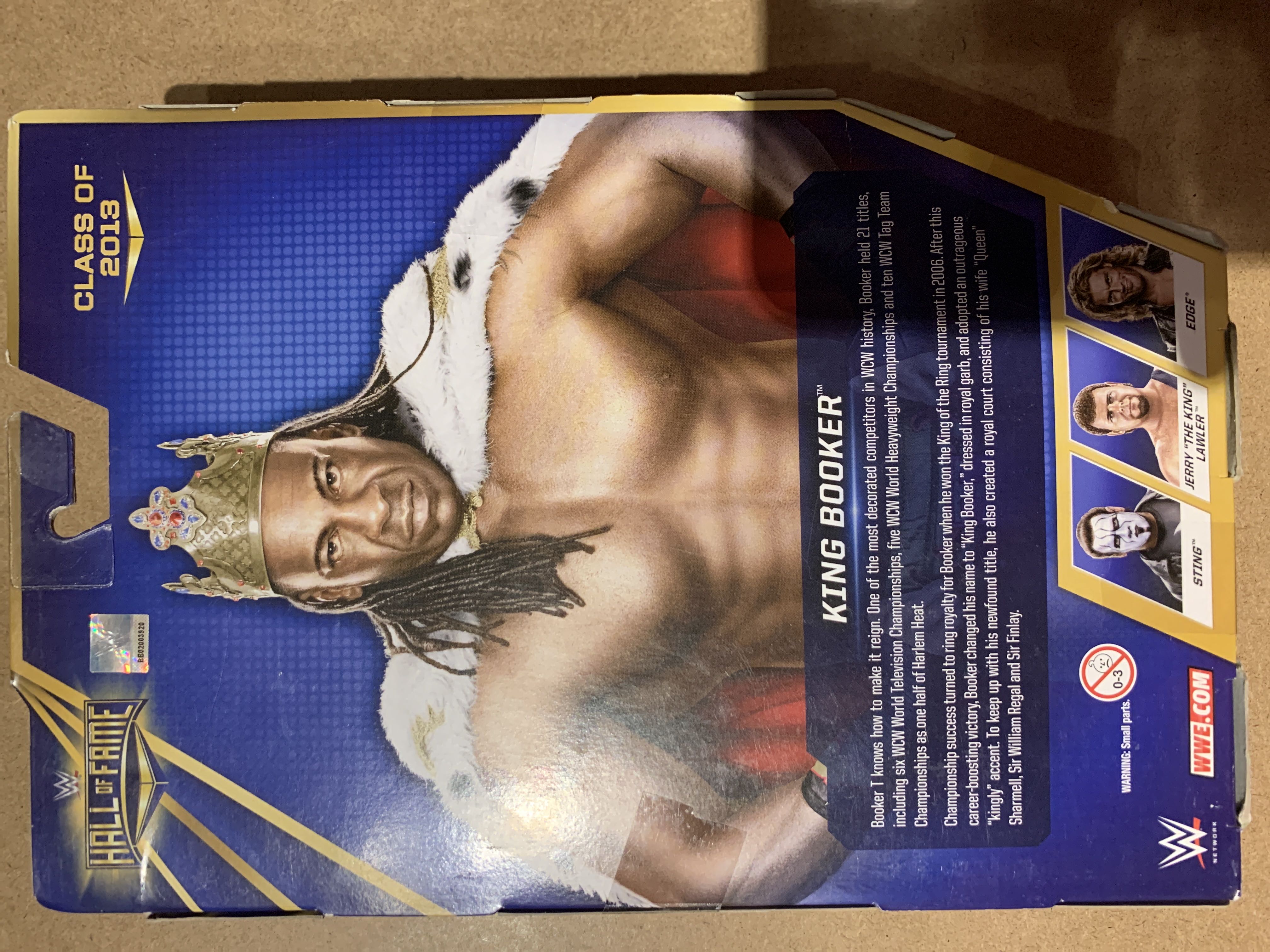 King Booker  (Hall Of Fame) action figure collectible - Main Image 2