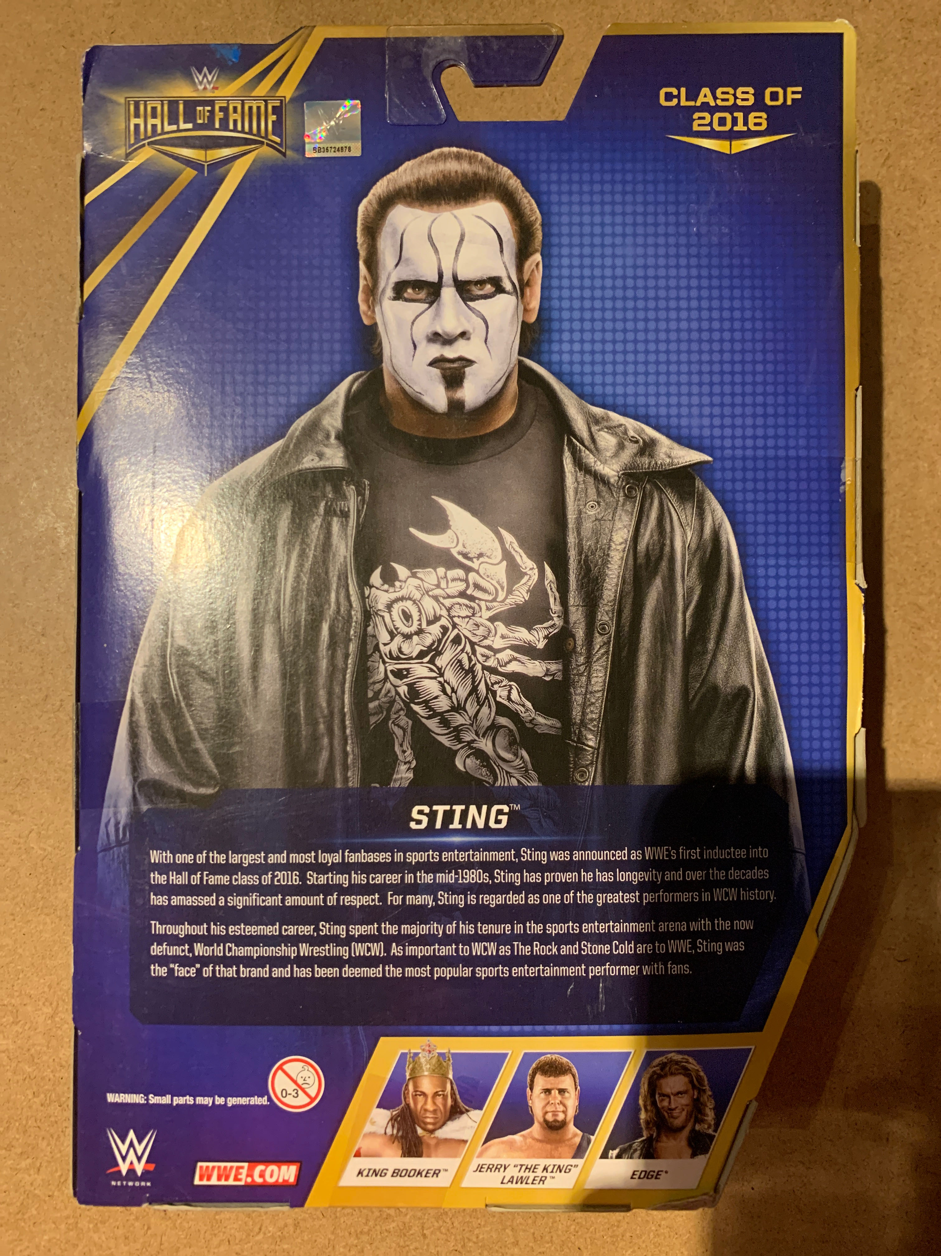Sting  (Hall Of Fame) action figure collectible - Main Image 2