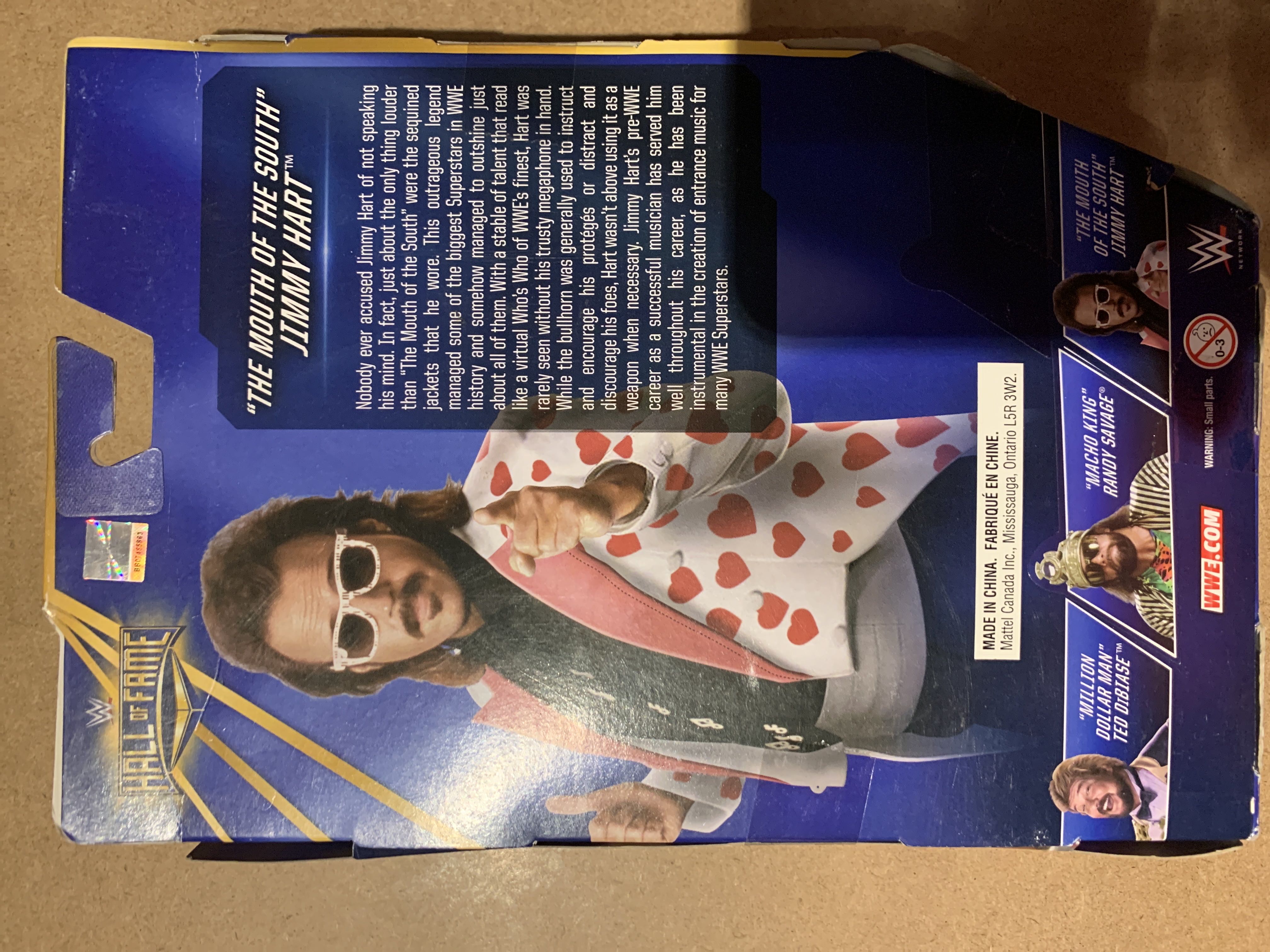 “The Mouth of The South” Jimmy Hart  (Hall Of Fame) action figure collectible - Main Image 2
