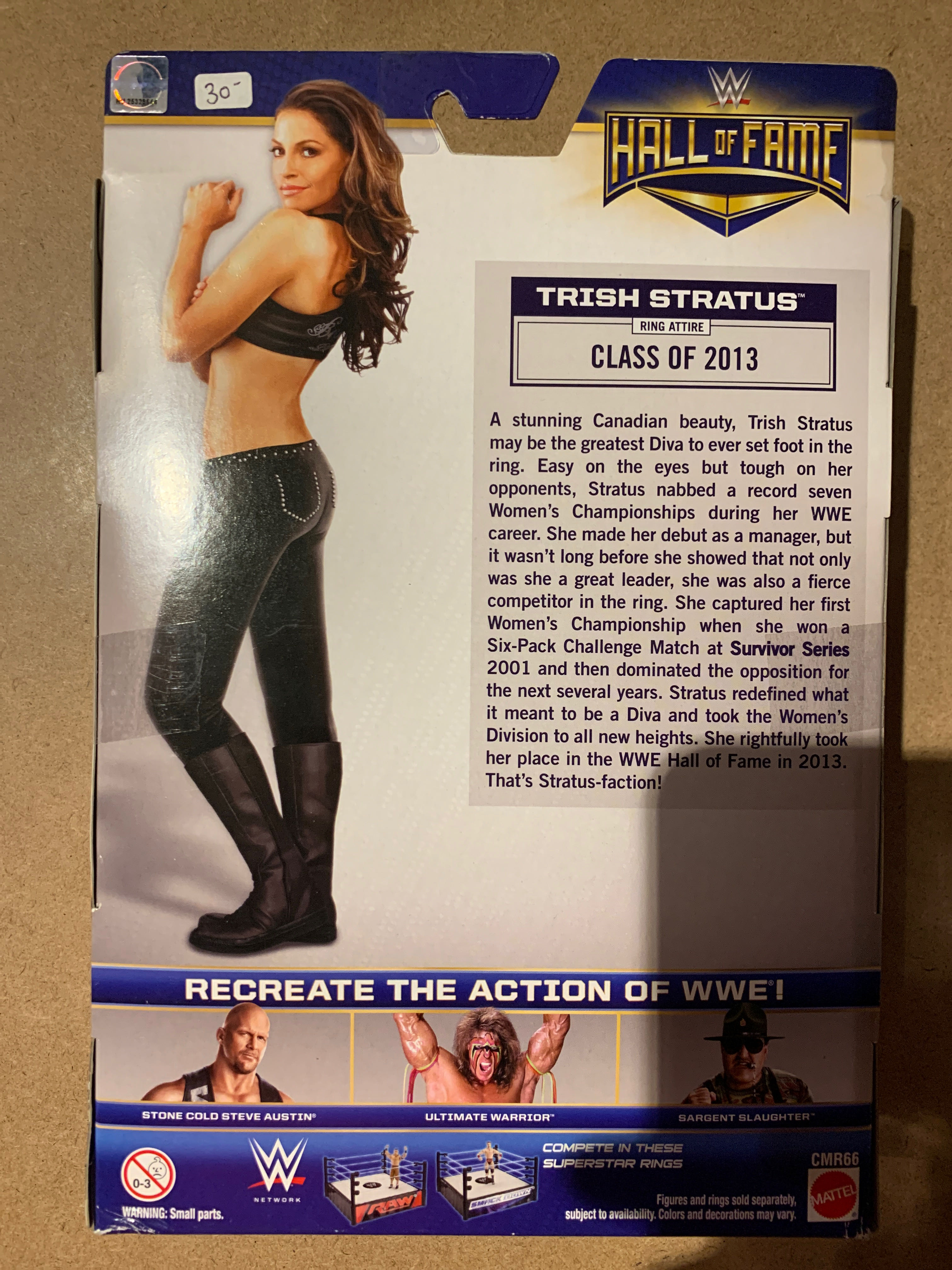 Trish Stratus  (Hall Of Fame) action figure collectible - Main Image 2