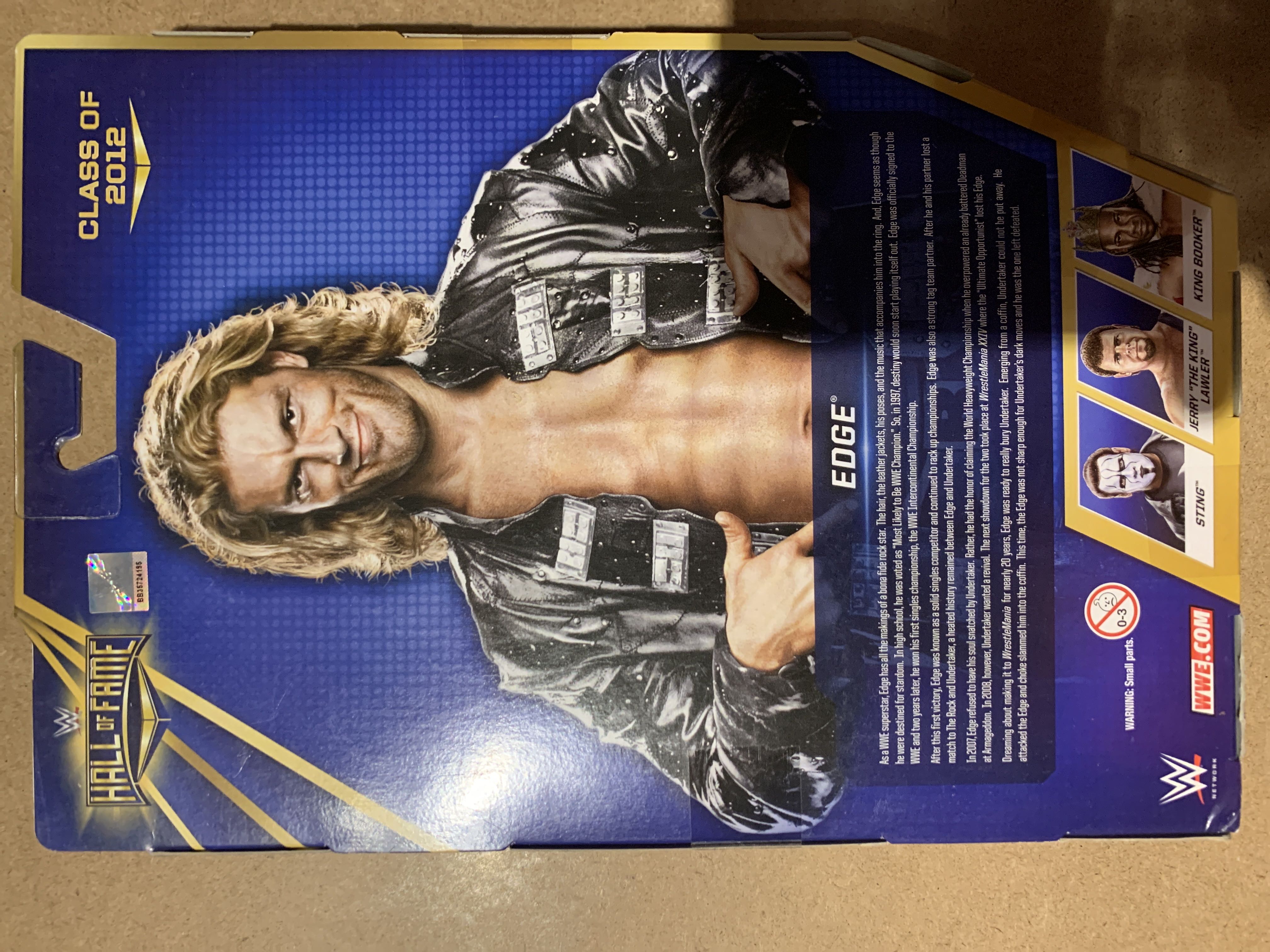 Edge  (Hall Of Fame) action figure collectible - Main Image 2