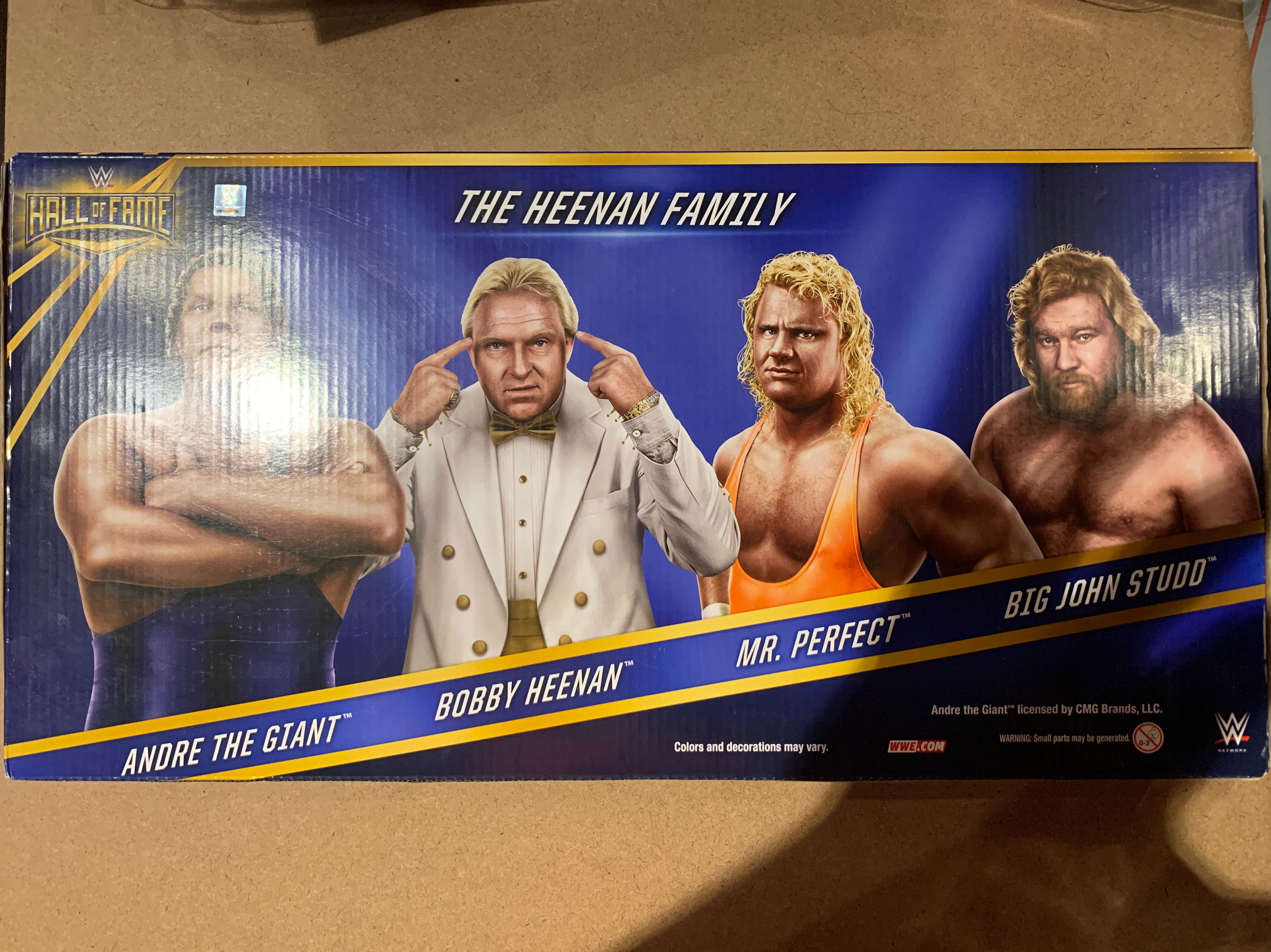 The Heenan Family Set Bobby Heenan, Andre The Giant, Big John Studd, Mr. Perfect   (Hall Of Fame) action figure collectible - Main Image 2
