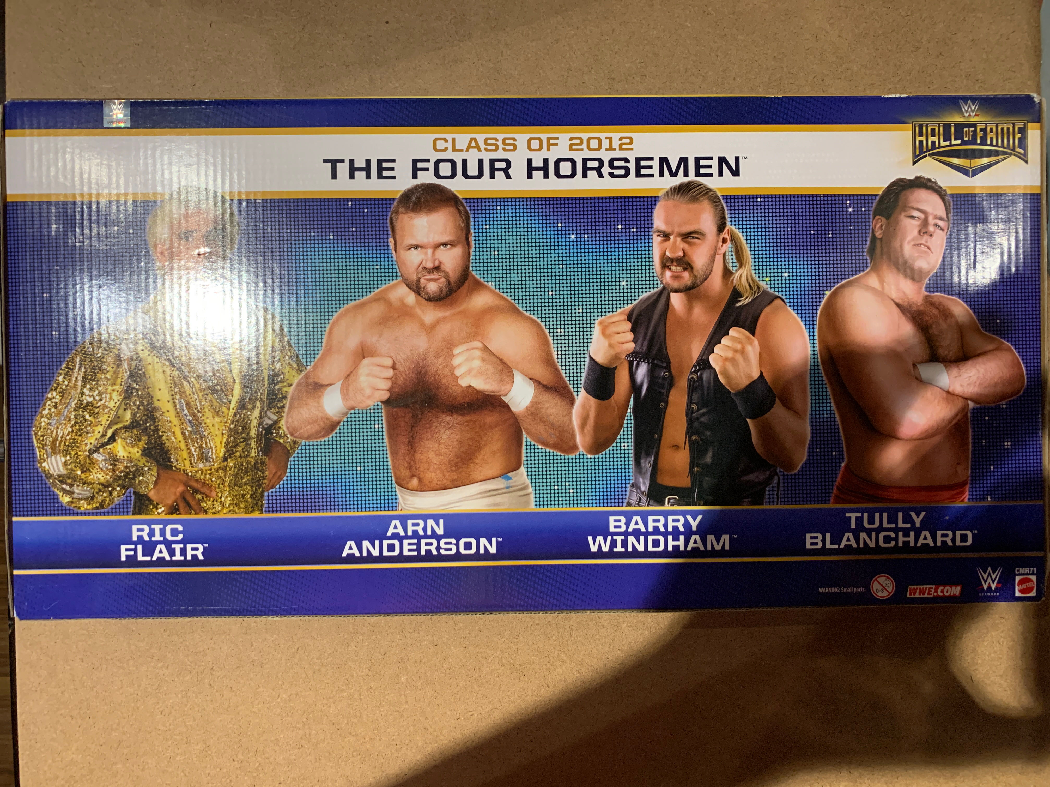 The Four Horsemen: Ric Flair, Arn Anderson, Barry Windham & Tully Blanchard - Mattel - WWE (WWE Elite Collection: Hall of Fame Multipack: The Four Horsemen: Ric Flair, Arn Anderson, Barry Windham & Tully Blanchard) action figure collectible - Main Image 2