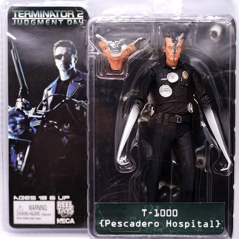 T-1000 (Pescadero Hospital) - Neca (Terminator 2 - Judgment Day) action figure collectible [Barcode 634482398487] - Main Image 3
