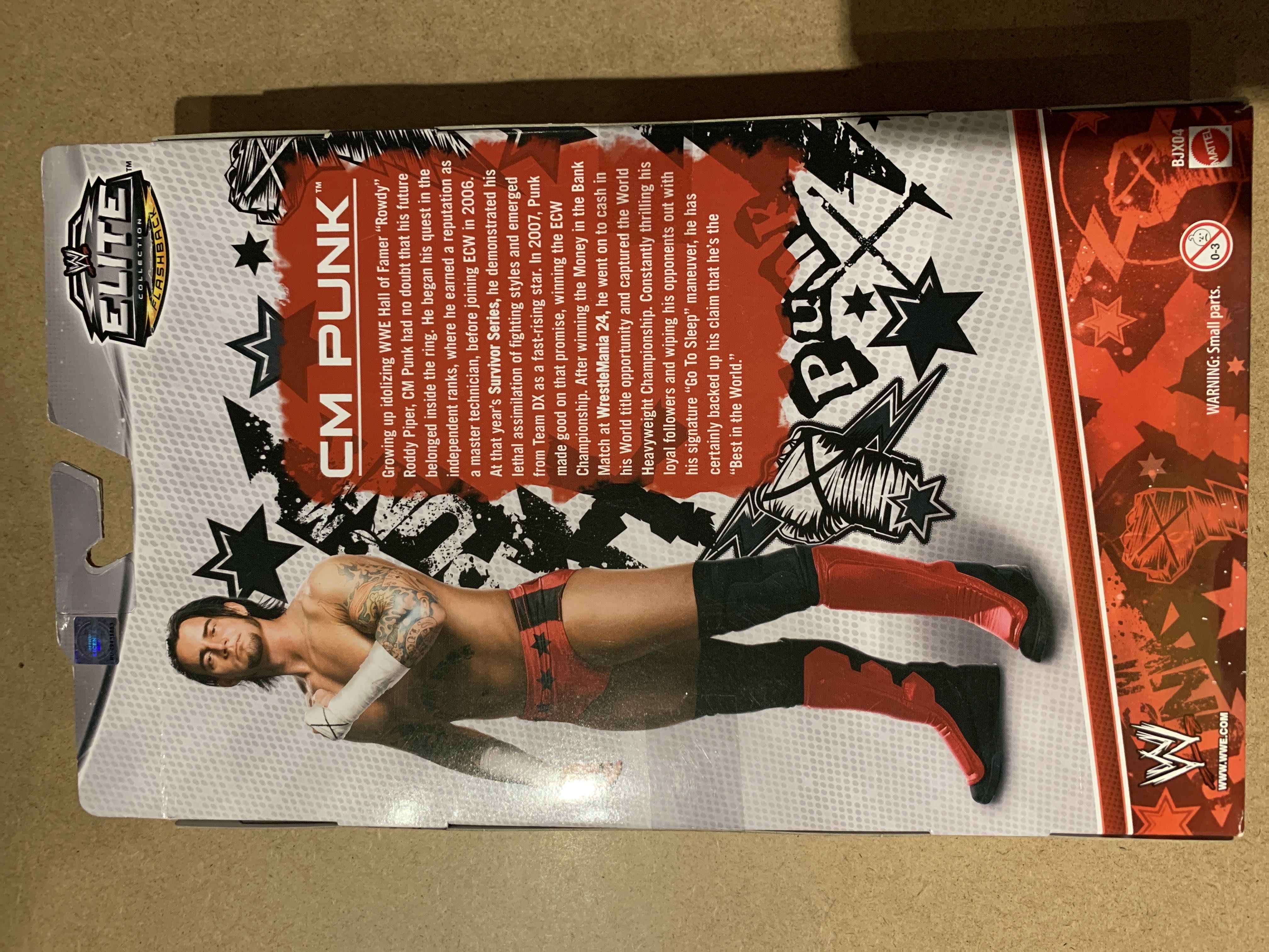 CM Punk  (WWE Elite Ringside Exclusive) action figure collectible - Main Image 2