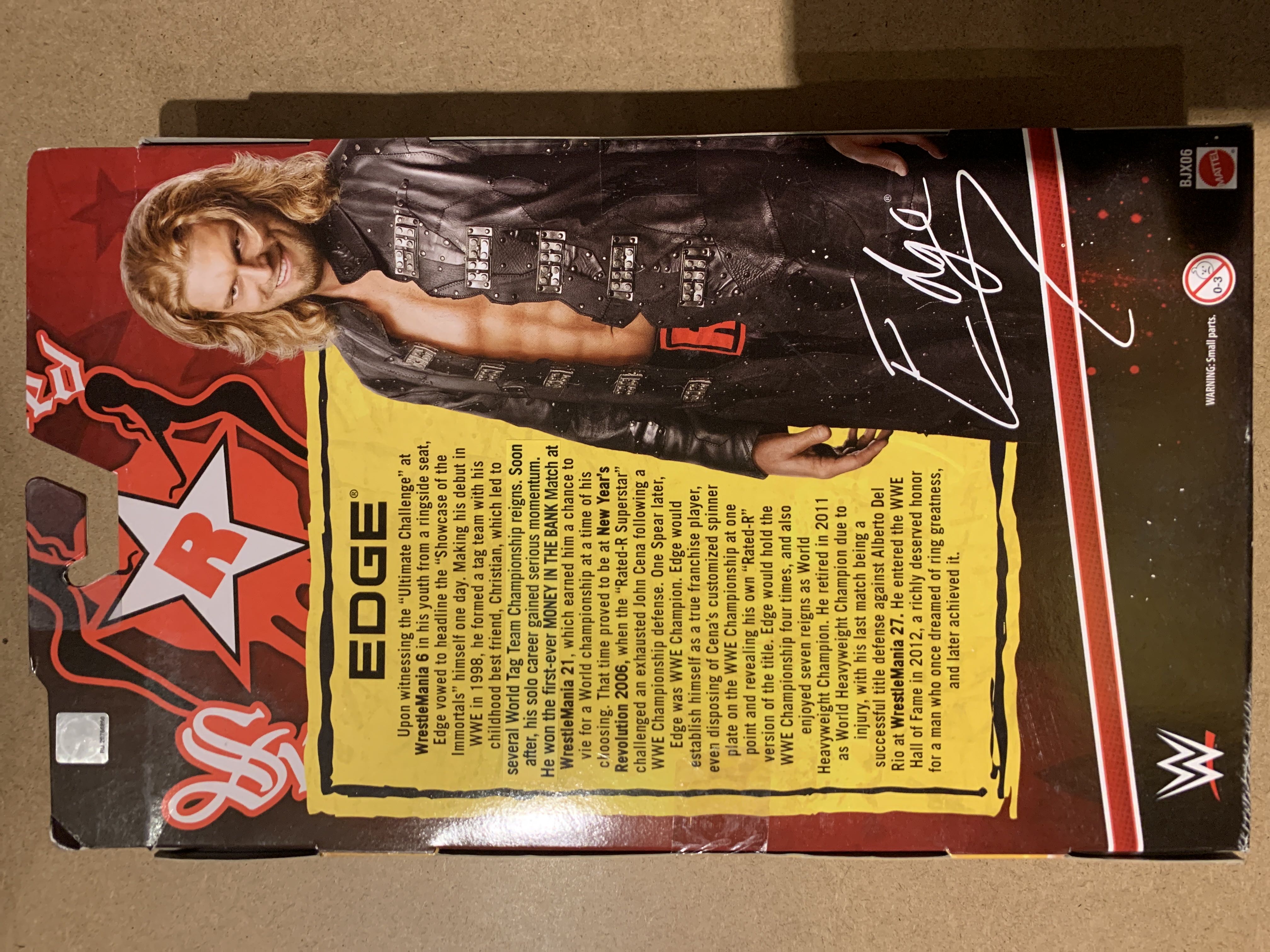 Edge  (WWE Elite Ringside Exclusive) action figure collectible - Main Image 2