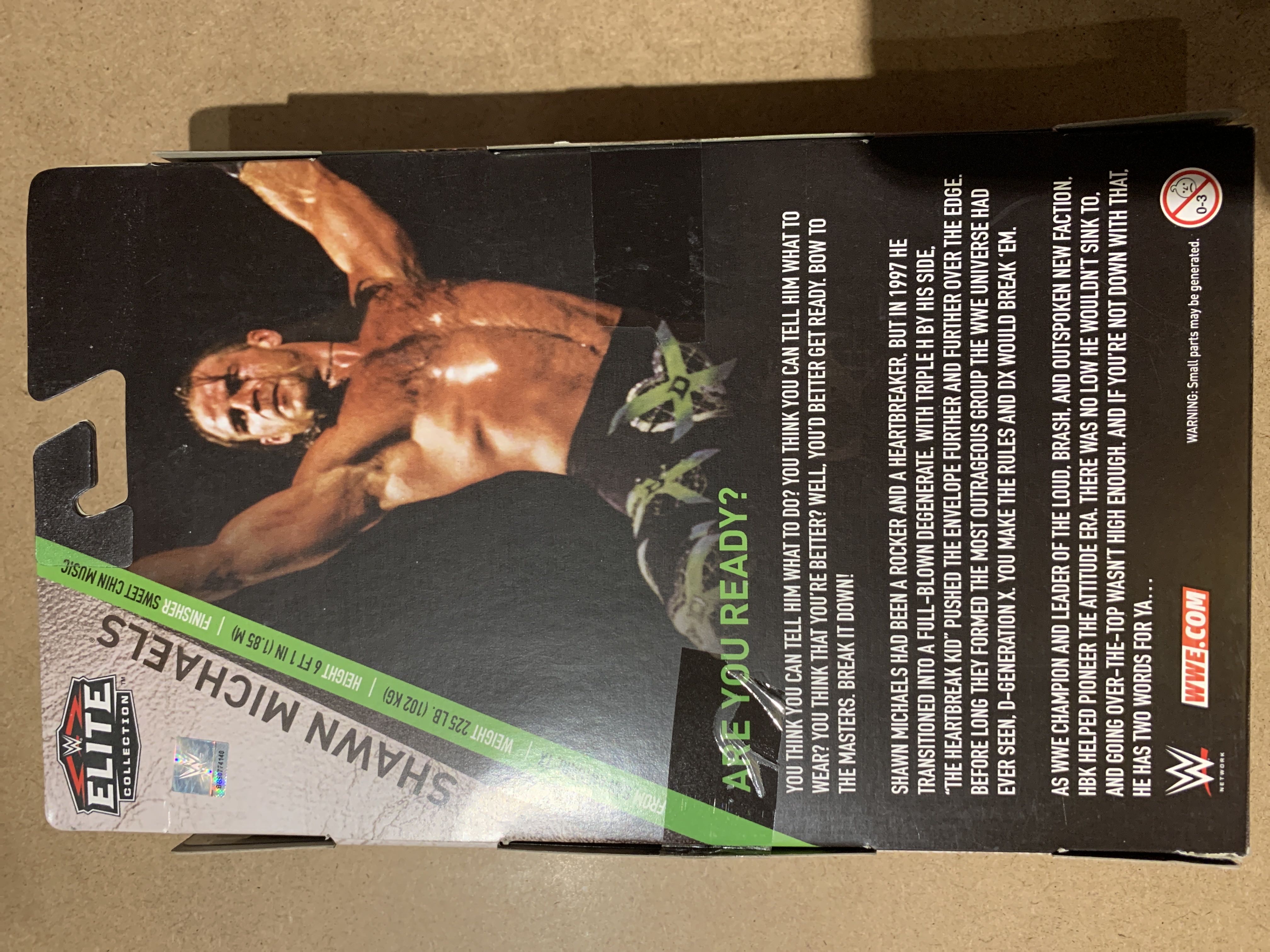 Shawn Michaels Loose Figure  (WWE Elite Ringside Exclusive) action figure collectible - Main Image 2