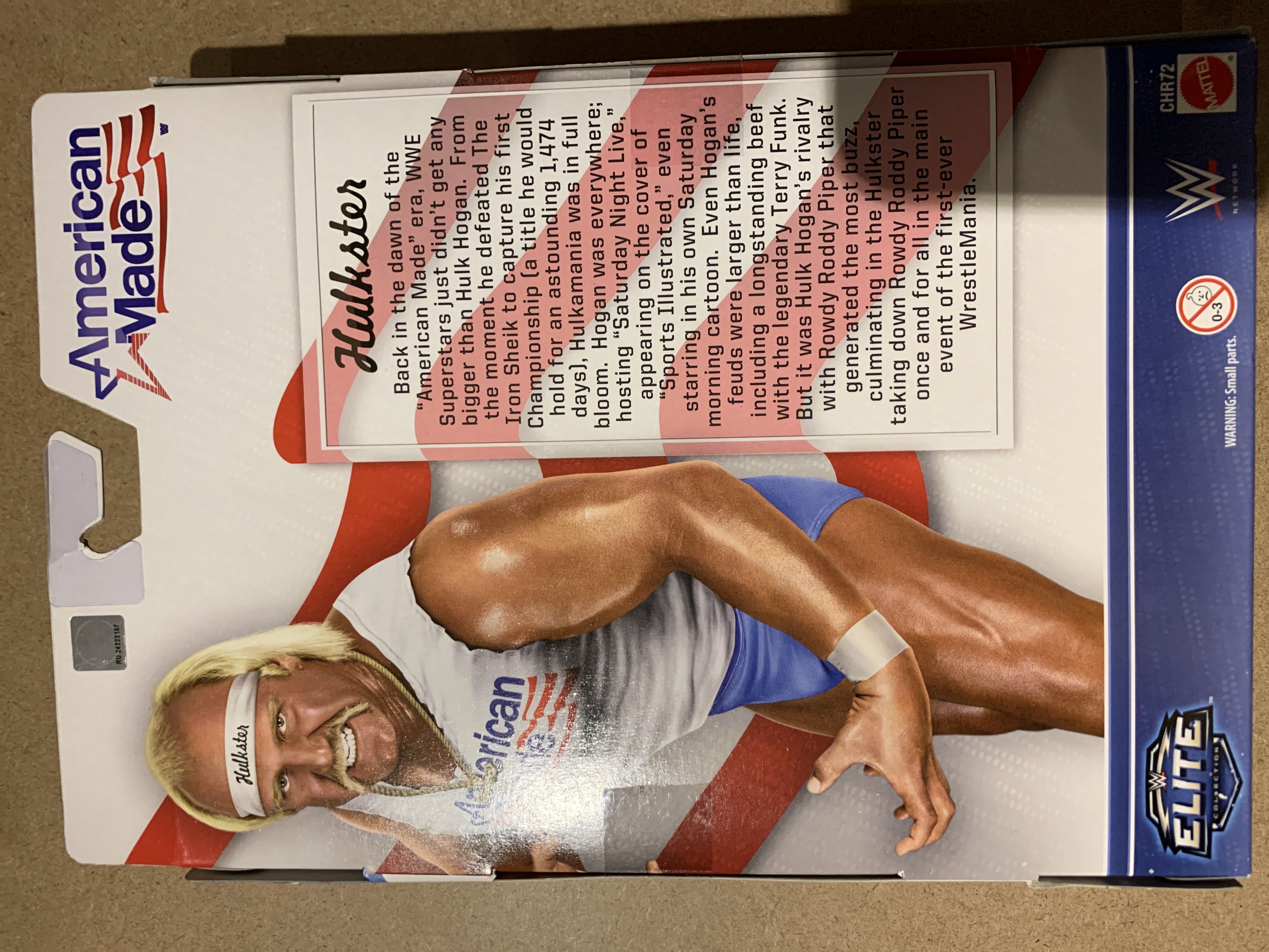 Hulk Hogan  (WWE Elite Ringside Exclusive) action figure collectible - Main Image 2