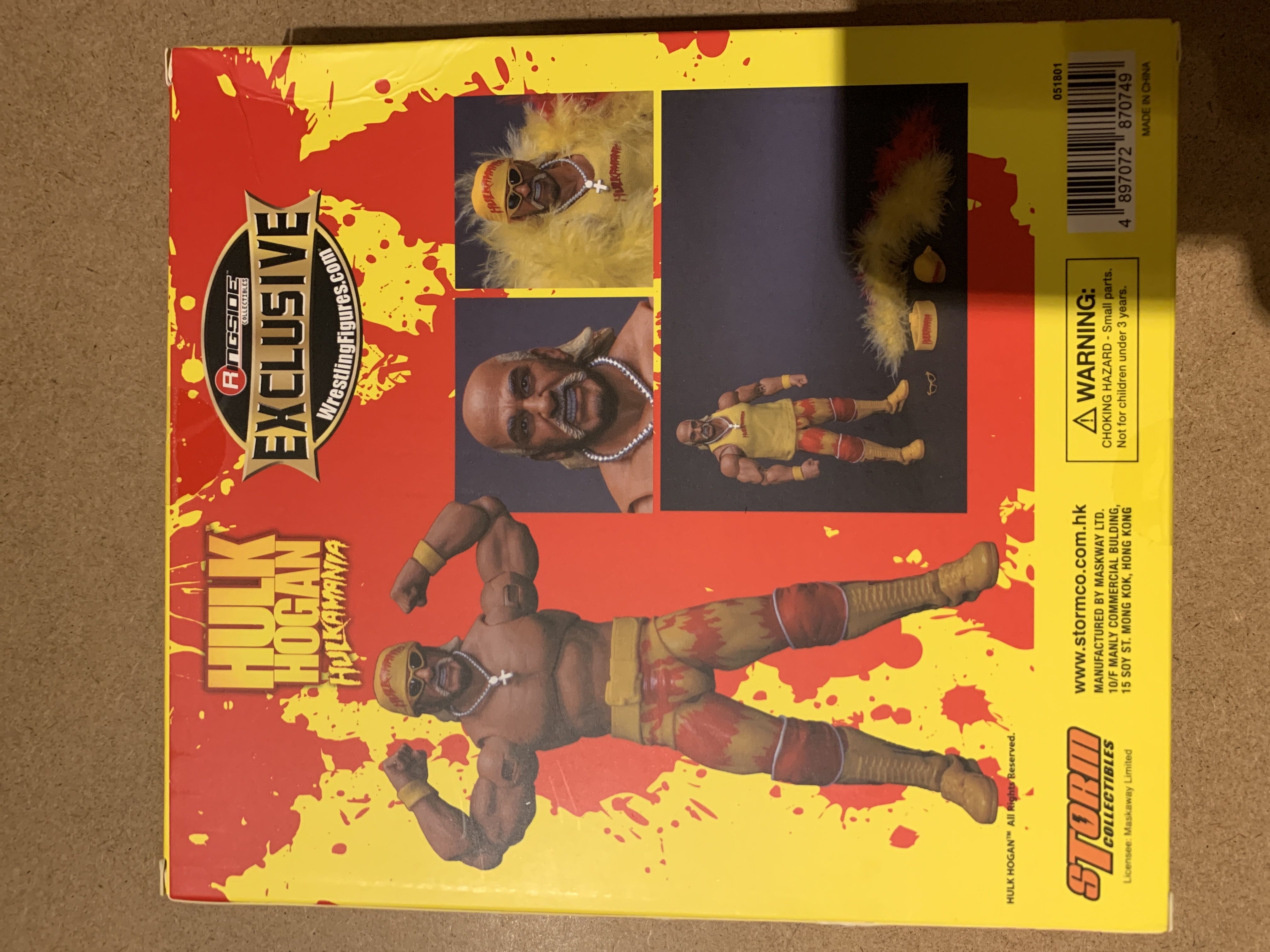 Hulk Hogan  (Storm Collectables) action figure collectible - Main Image 2