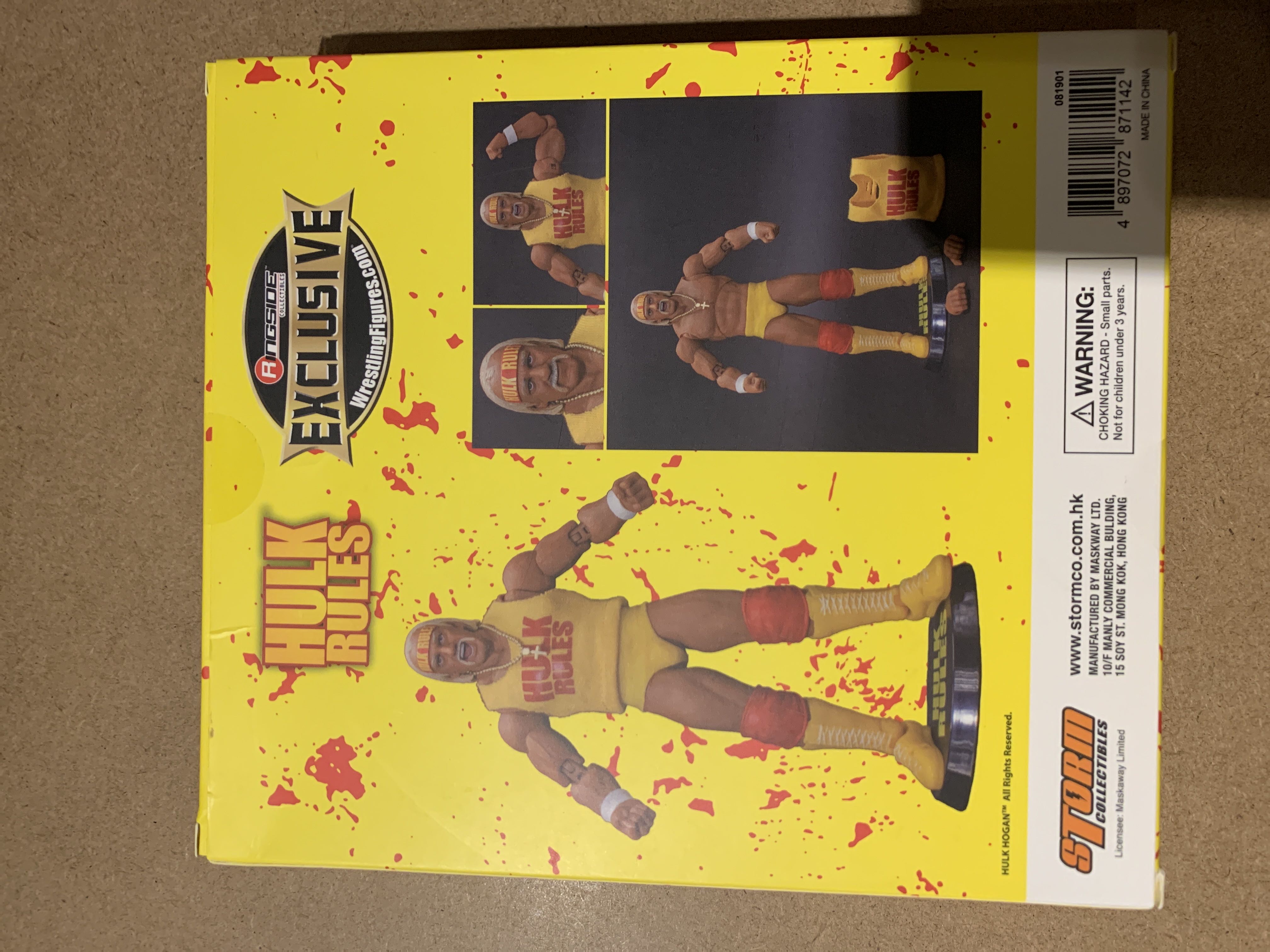 Hulk Hogan  (Storm Collectables) action figure collectible - Main Image 2