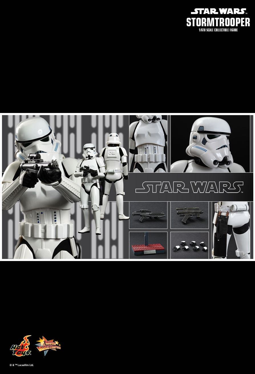 Stormtrooper - Hot Toys (Star Wars: Episode IV - A New Hope) action figure collectible [Barcode 4897011176246] - Main Image 4