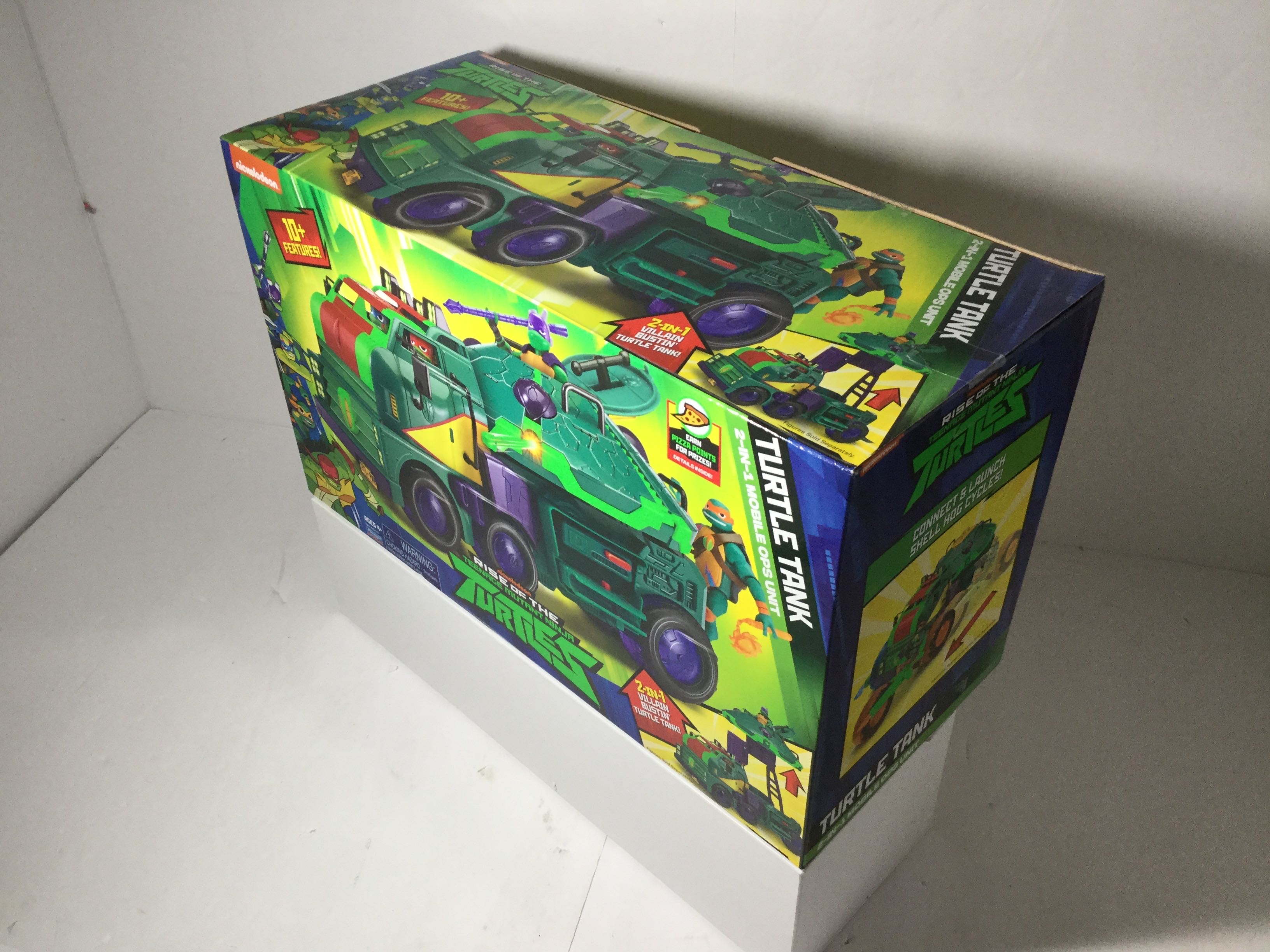 Rise of The Teenage Mutant Ninja Turtles Turtle Tank 2-in-1 Mobile Ops Unit - Vehicle  - Playmates (Battle vehicle) action figure collectible [Barcode 043377825111] - Main Image 4