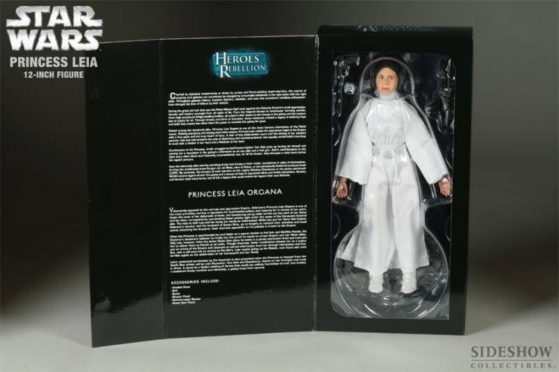 Leia Organa Imperial Senator Alderaan - Sideshow Collectibles (Star Wars) action figure collectible [Barcode 747720209022] - Main Image 2