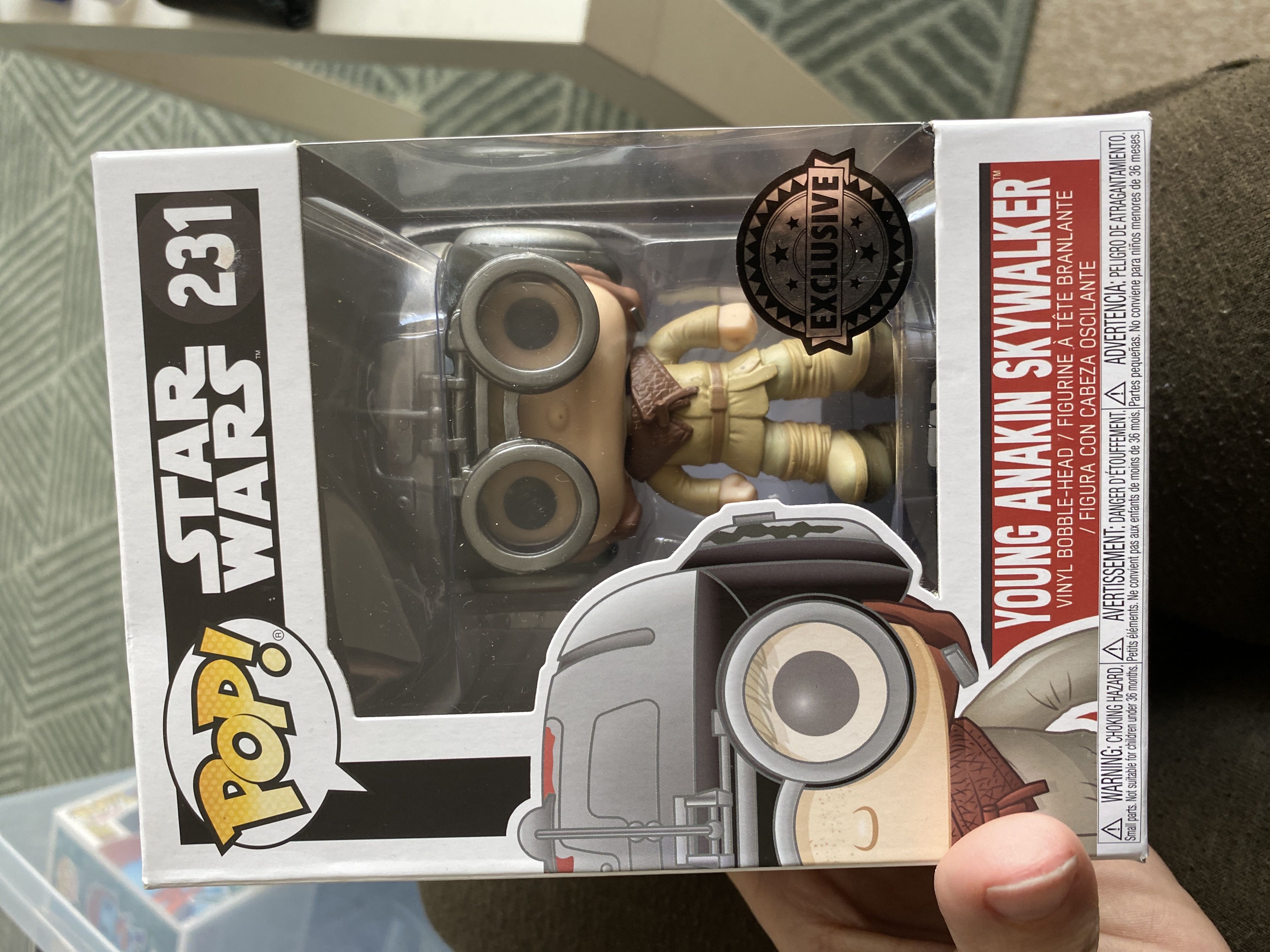 Young Anakin Skywalker - Funko (Funko Pop!) action figure collectible [Barcode 882041044409] - Main Image 2